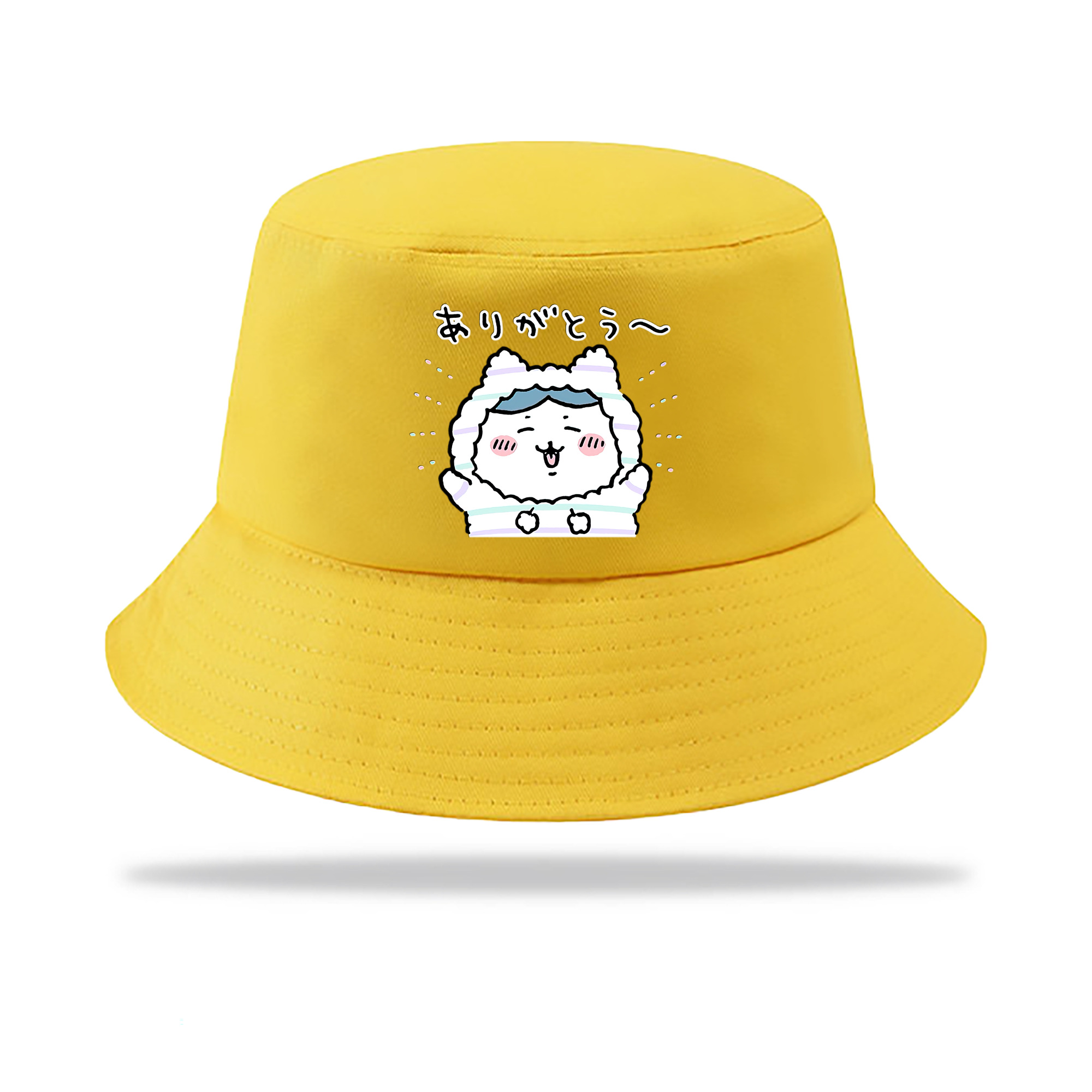（画像用） ちいかわ ハチワレ Chii-kawa hachiware アウトドア日除けバケットハット