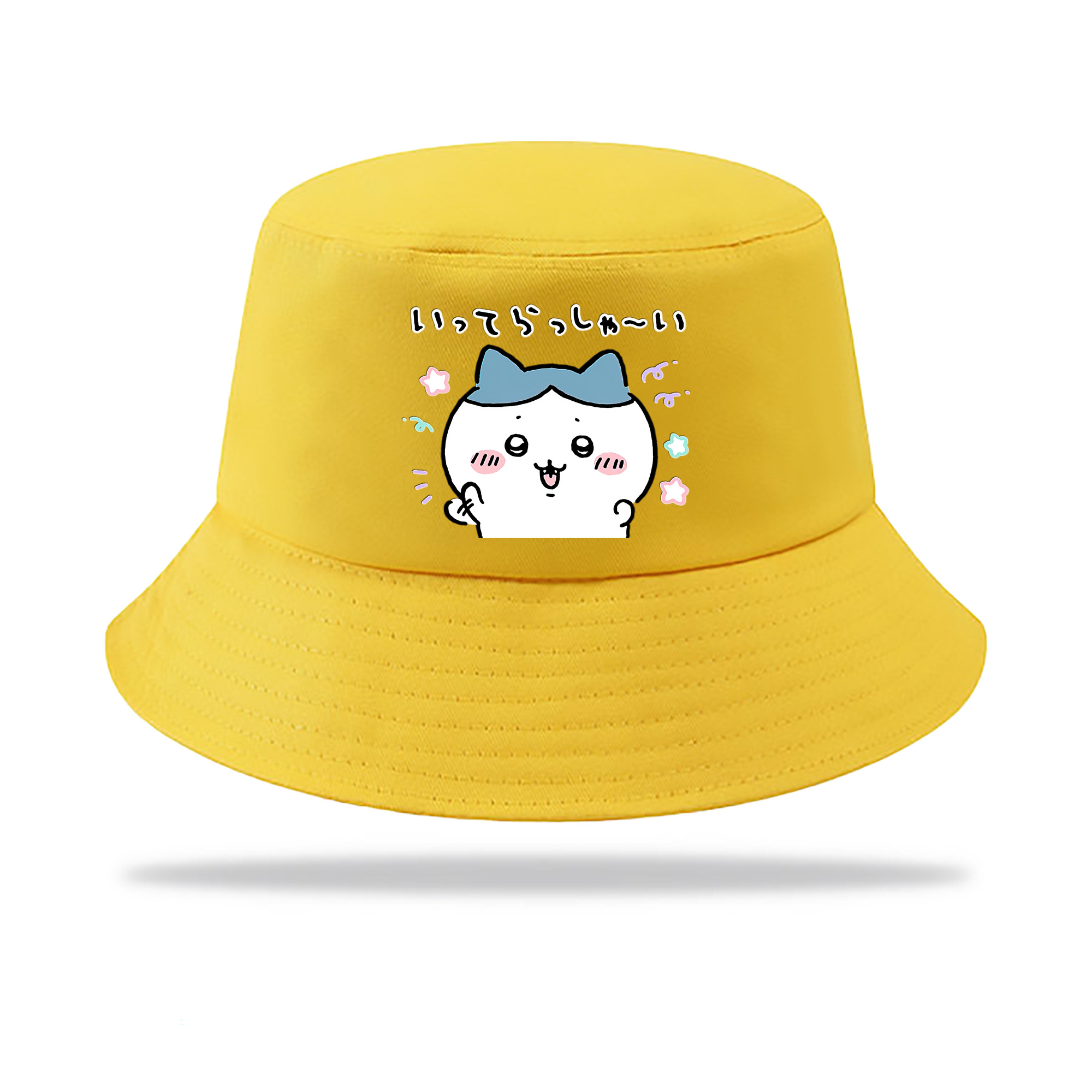 （画像用） ちいかわ ハチワレ Chii-kawa hachiware アウトドア日除けバケットハット
