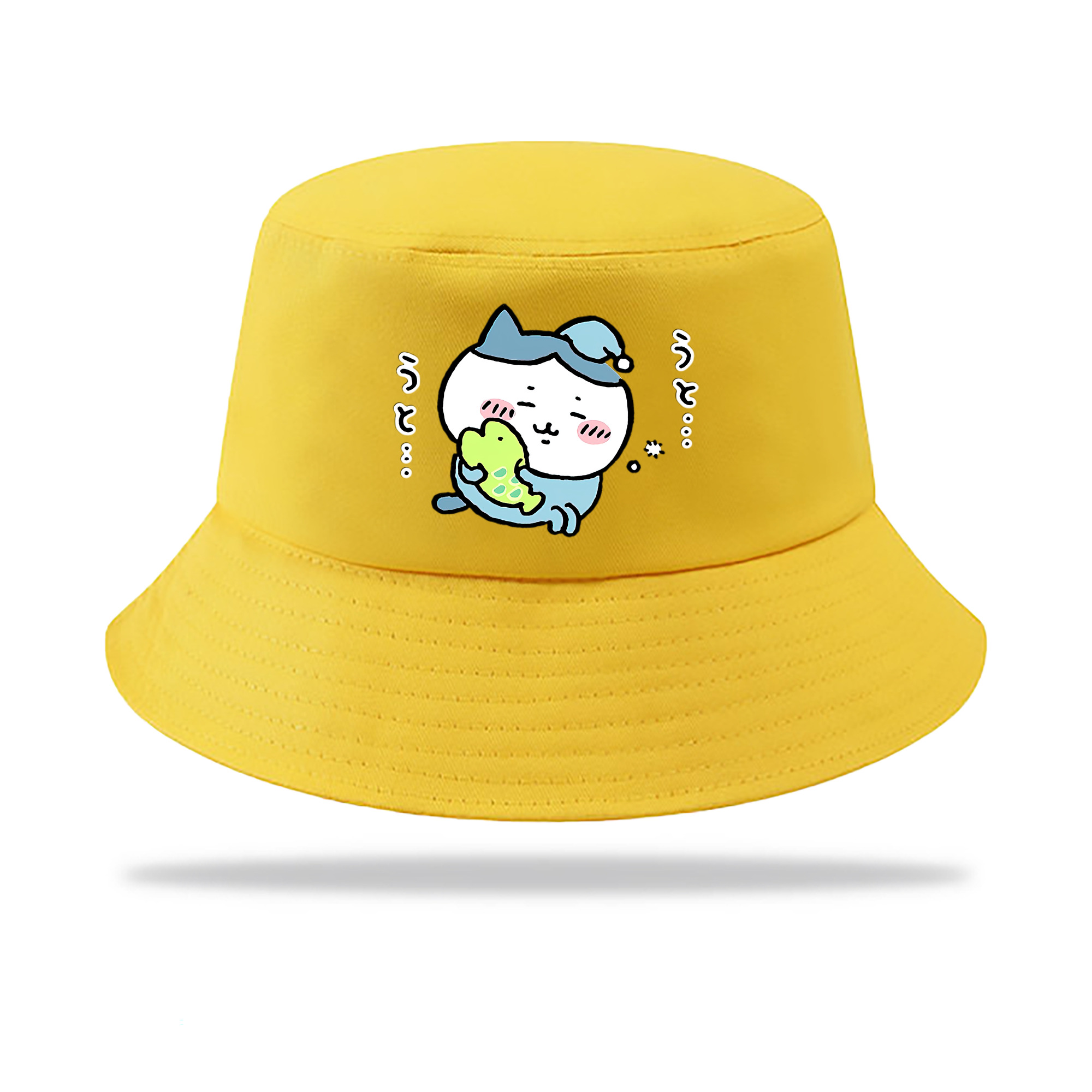 （画像用） ちいかわ ハチワレ Chii-kawa hachiware アウトドア日除けバケットハット