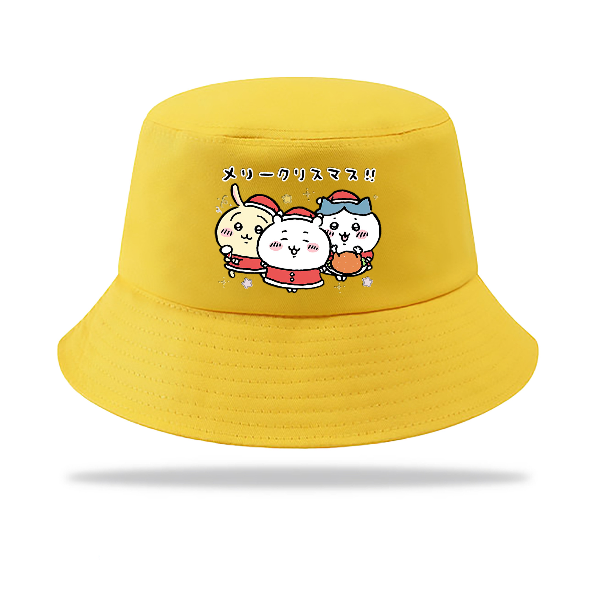 （画像用） ちいかわ ハチワレ Chii-kawa hachiware アウトドア日除けバケットハット