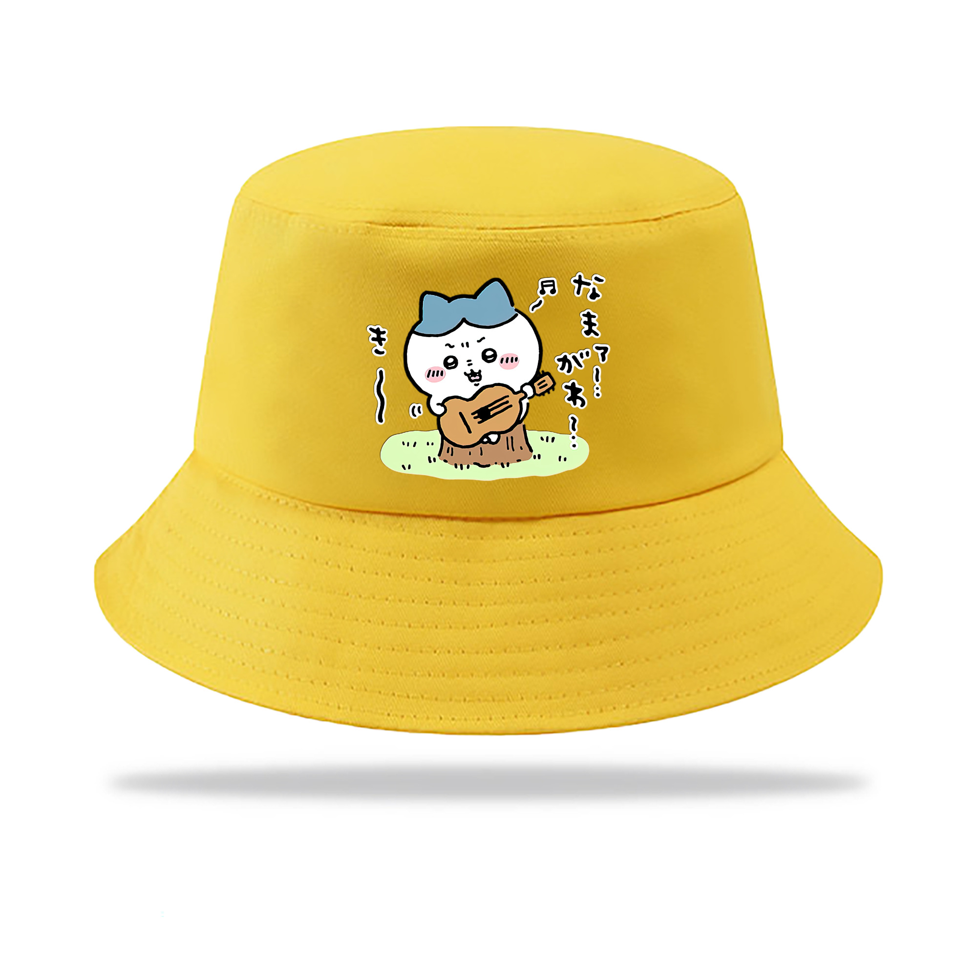 （画像用） ちいかわ ハチワレ Chii-kawa hachiware アウトドア日除けバケットハット
