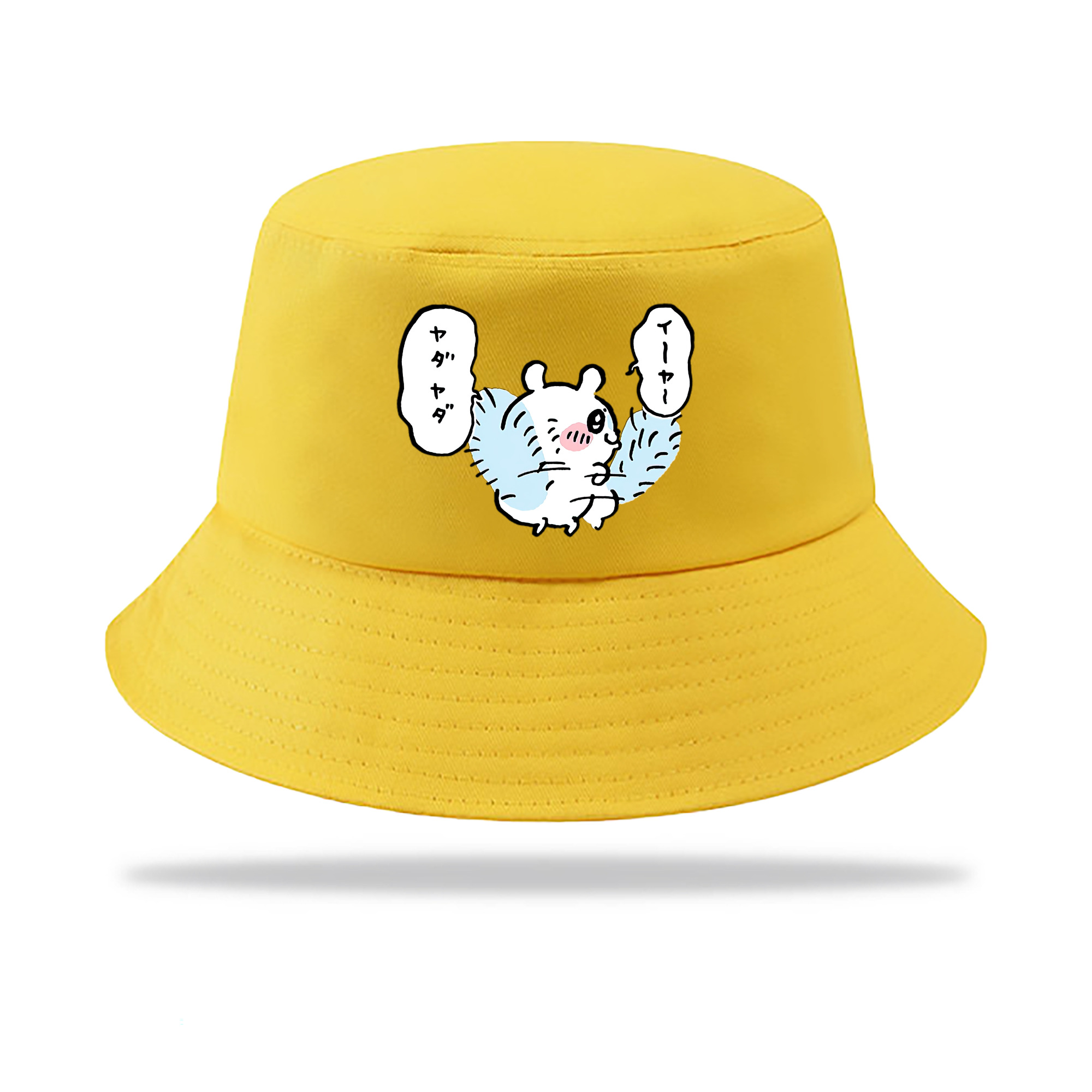 （画像用） ちいかわ モモンガ Chii-kawa Momonga アウトドア日除けバケットハット