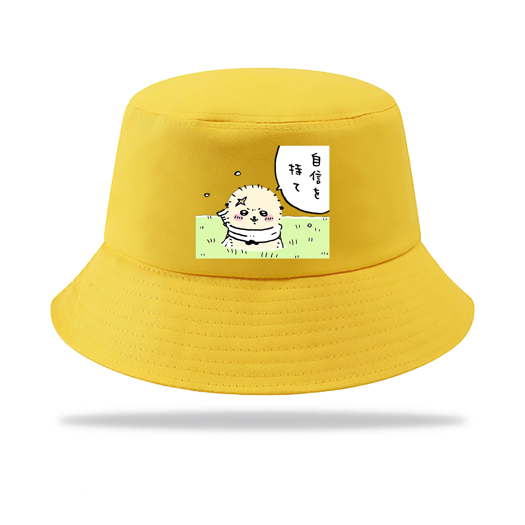 （画像用） ちいかわ ラッコ Chii-kawa Sea otter アウトドア日除けバケットハット