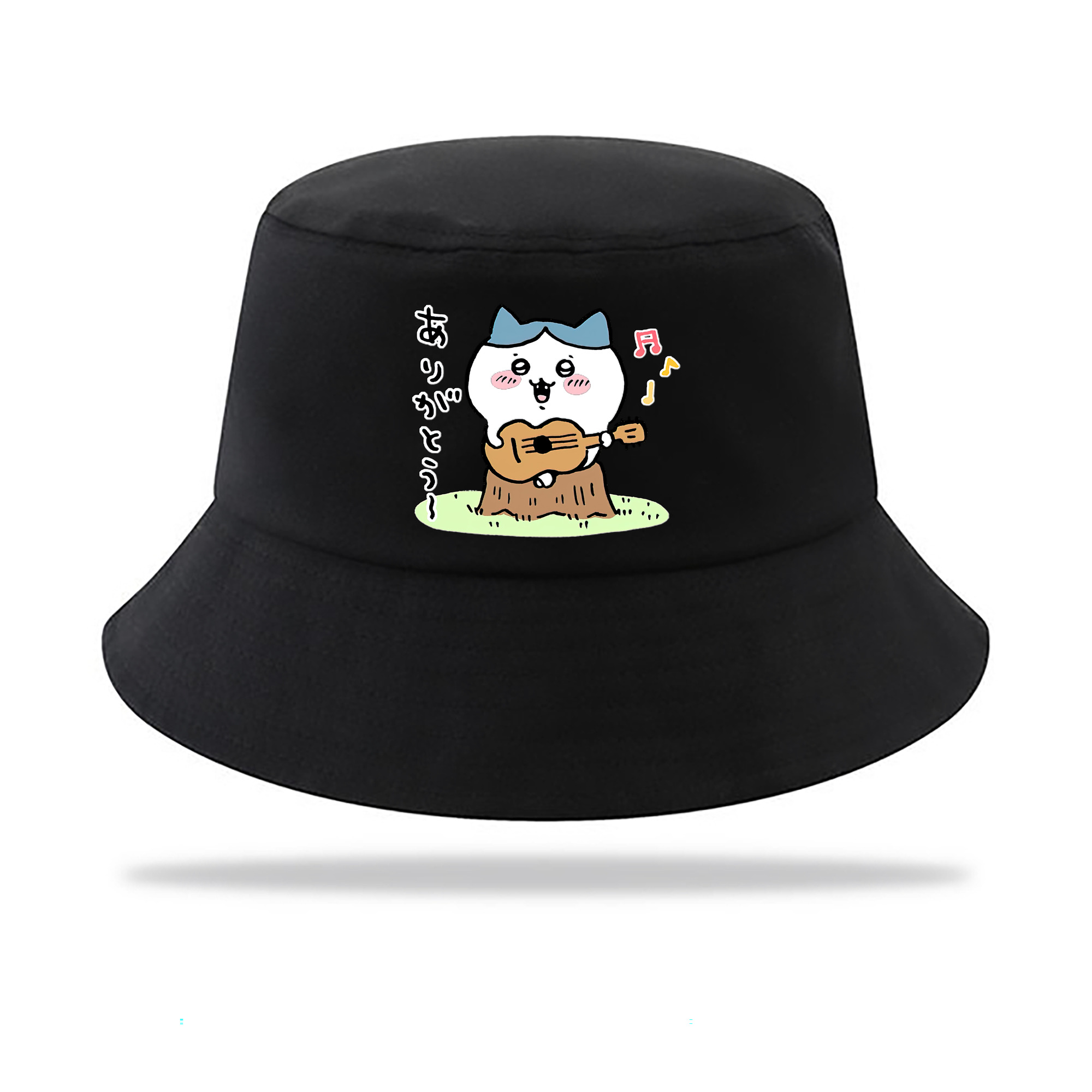 （画像用） ちいかわ ハチワレ Chii-kawa hachiware アウトドア日除けバケットハット