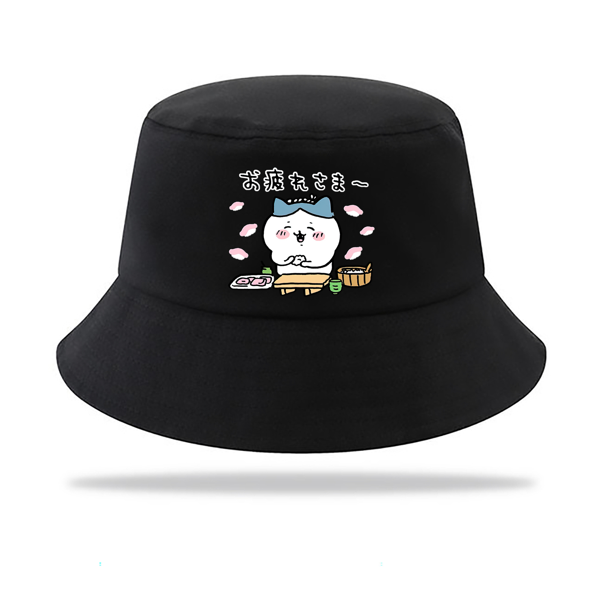 （画像用） ちいかわ ハチワレ Chii-kawa hachiware アウトドア日除けバケットハット