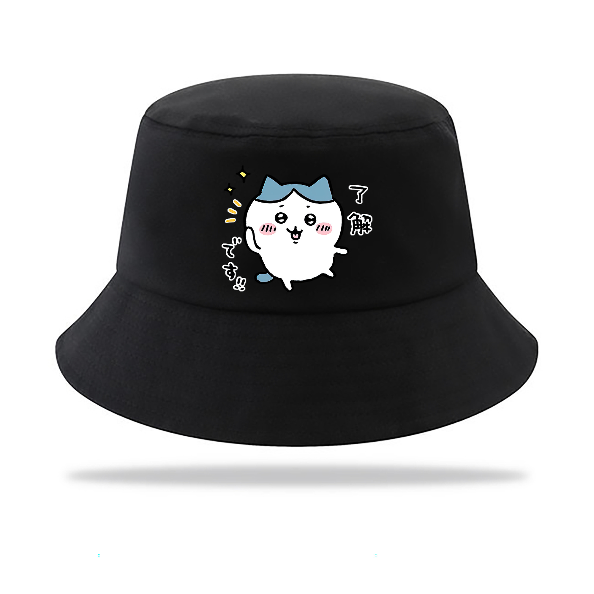 （画像用） ちいかわ ハチワレ Chii-kawa hachiware アウトドア日除けバケットハット