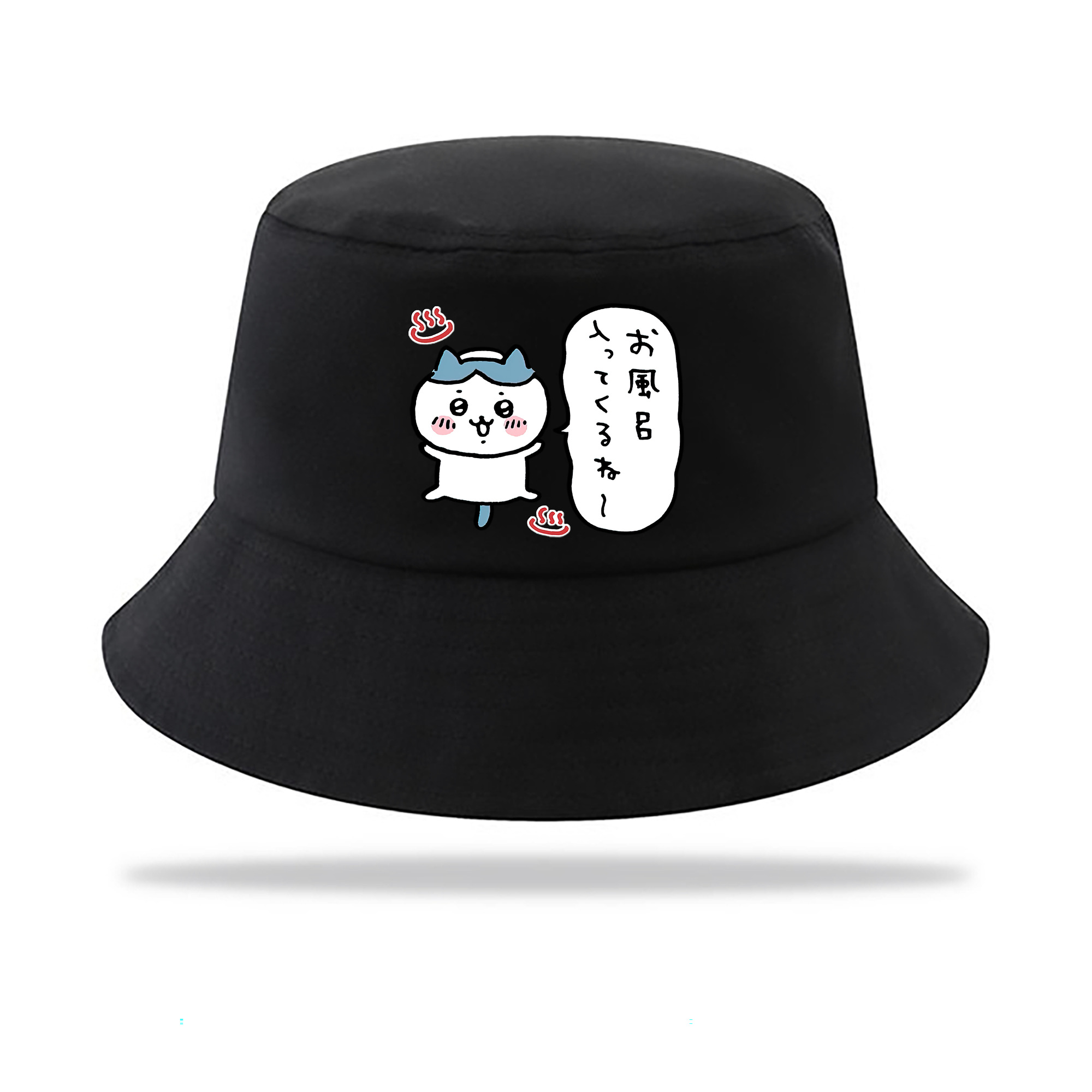 （画像用） ちいかわ ハチワレ Chii-kawa hachiware アウトドア日除けバケットハット