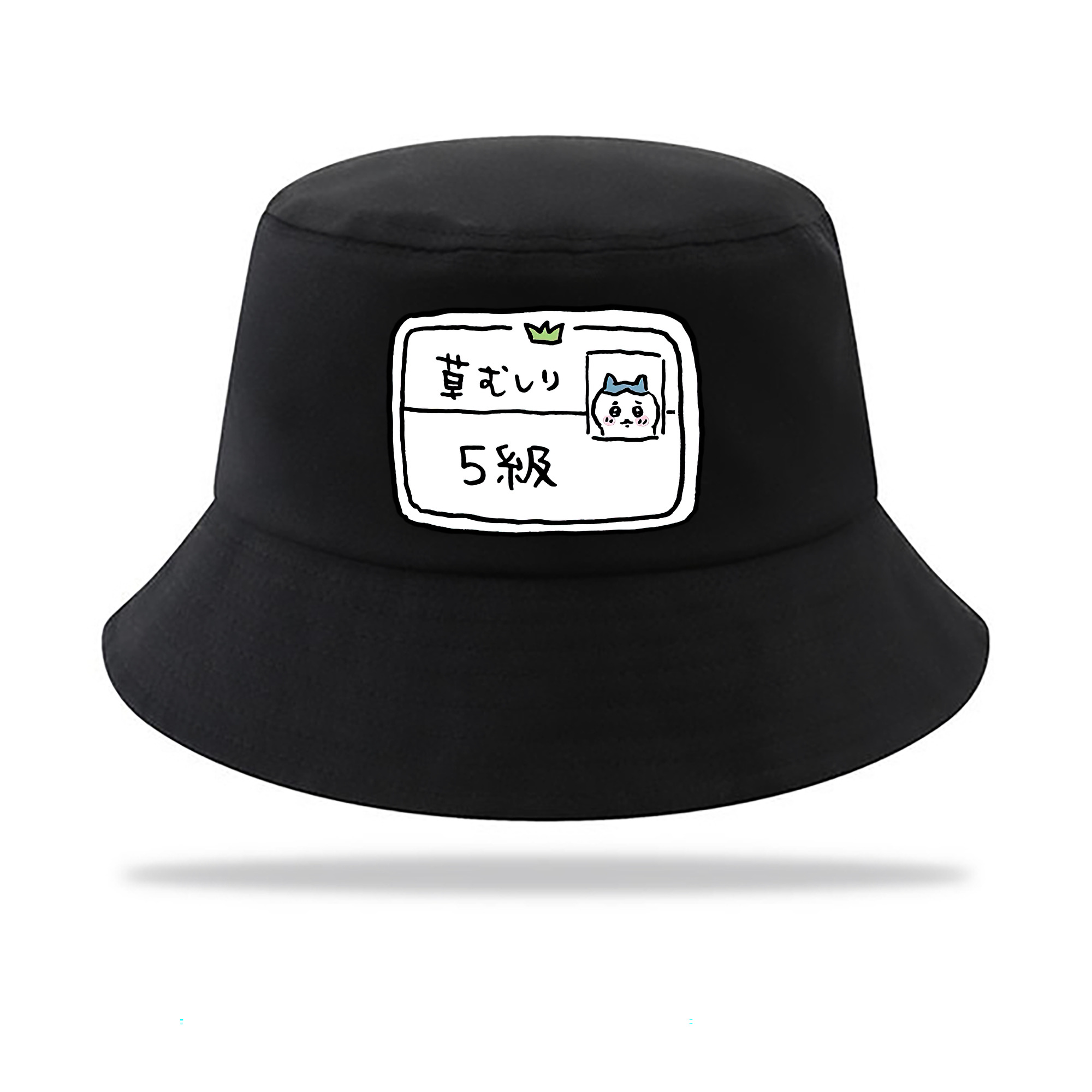 （画像用） ちいかわ ハチワレ Chii-kawa hachiware アウトドア日除けバケットハット