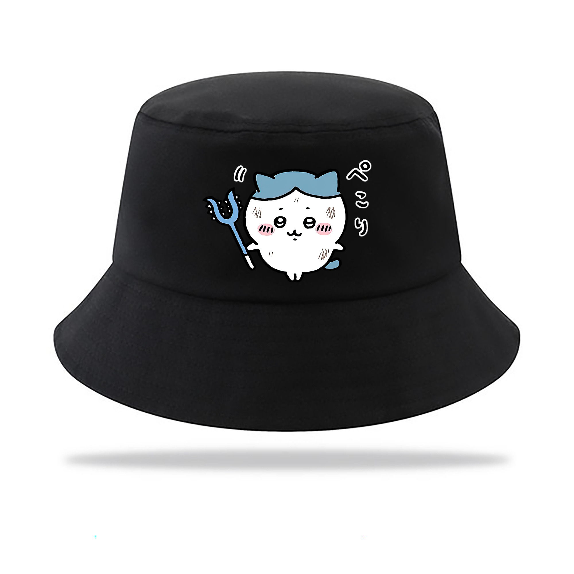 （画像用） ちいかわ ハチワレ Chii-kawa hachiware アウトドア日除けバケットハット