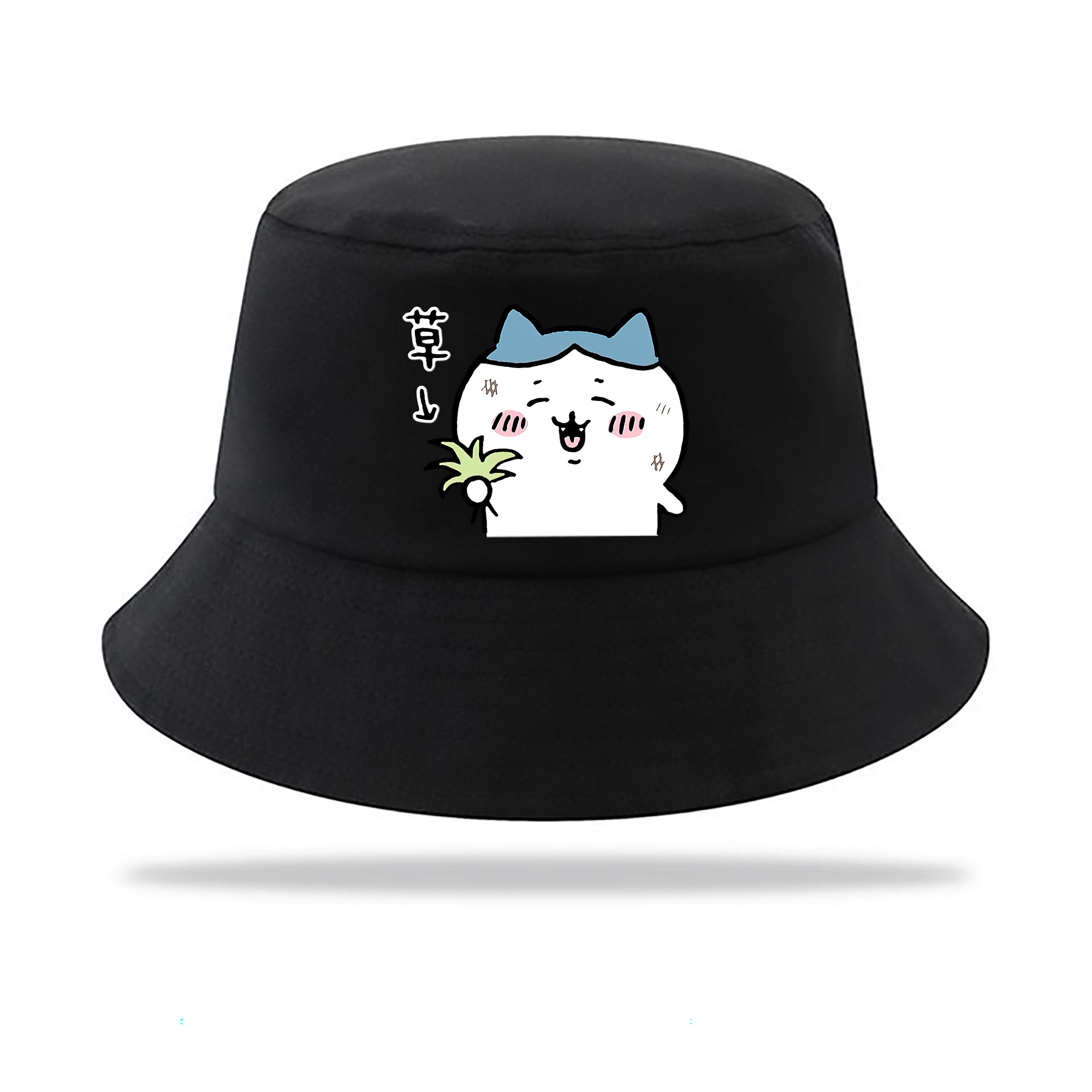 （画像用） ちいかわ ハチワレ Chii-kawa hachiware アウトドア日除けバケットハット