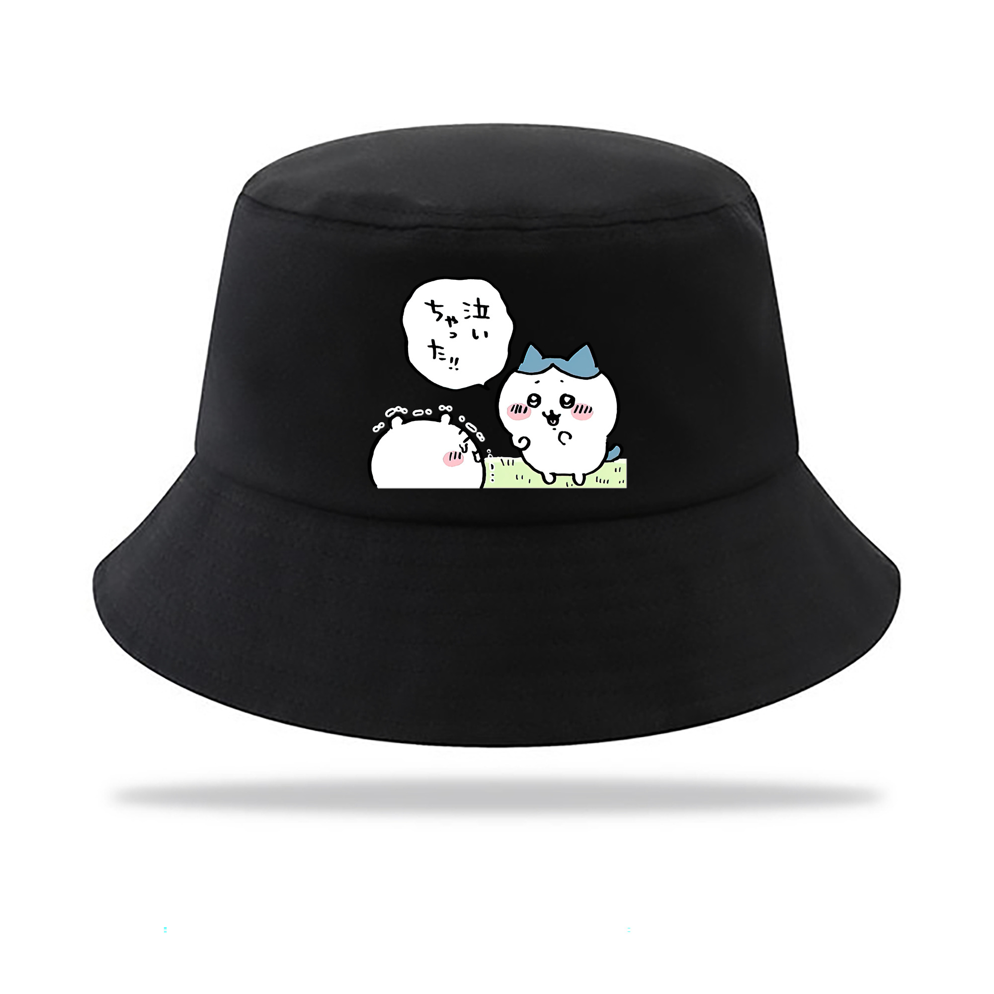（画像用） ちいかわ ハチワレ Chii-kawa hachiware アウトドア日除けバケットハット