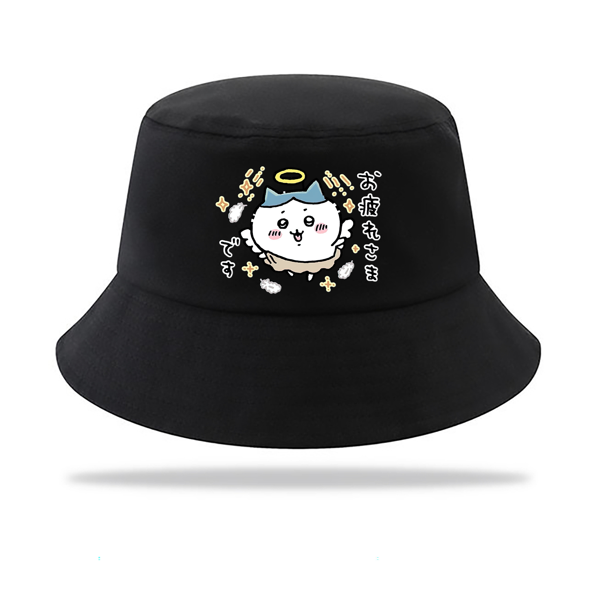 （画像用） ちいかわ ハチワレ Chii-kawa hachiware アウトドア日除けバケットハット