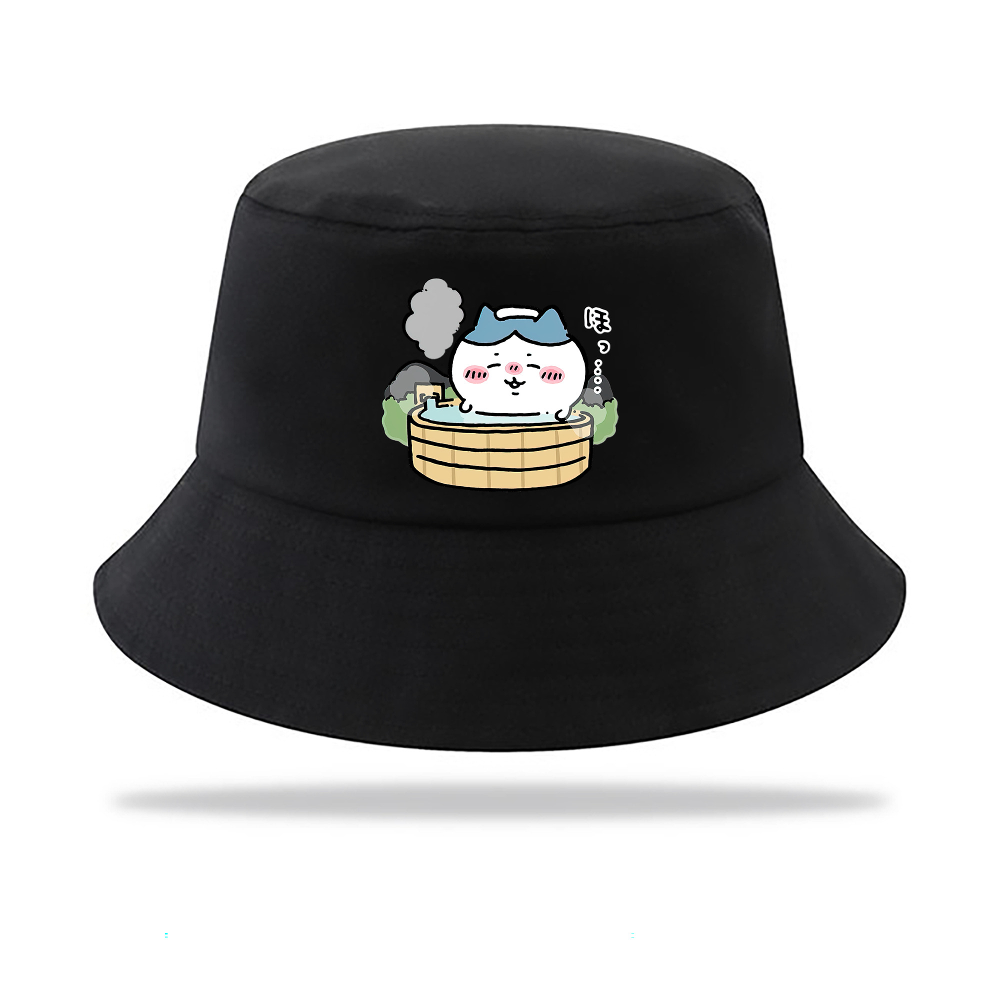 （画像用） ちいかわ ハチワレ Chii-kawa hachiware アウトドア日除けバケットハット