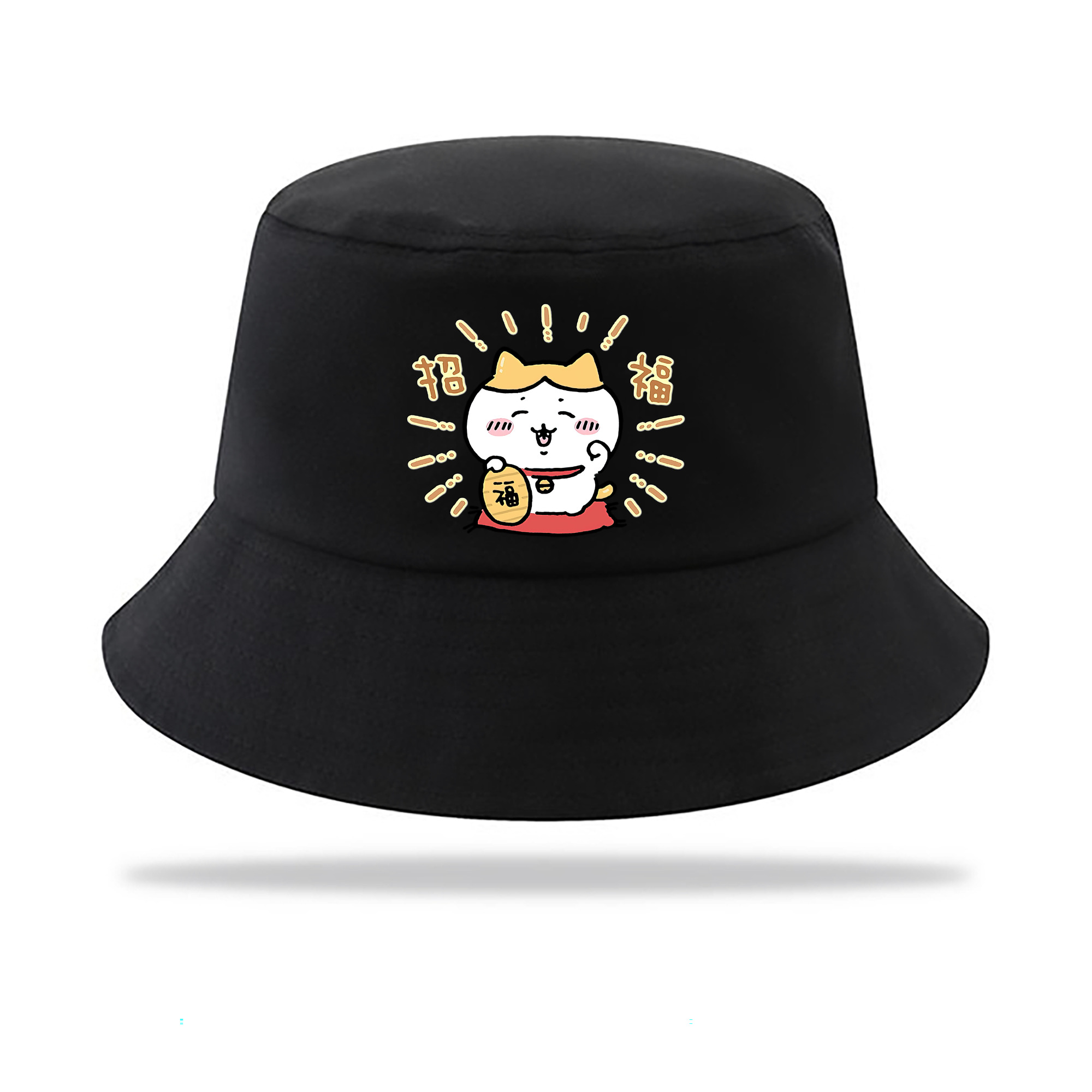 （画像用） ちいかわ ハチワレ Chii-kawa hachiware アウトドア日除けバケットハット