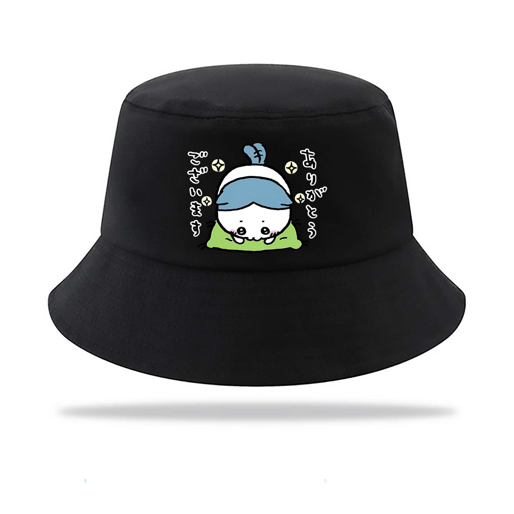 （画像用） ちいかわ ハチワレ Chii-kawa hachiware アウトドア日除けバケットハット