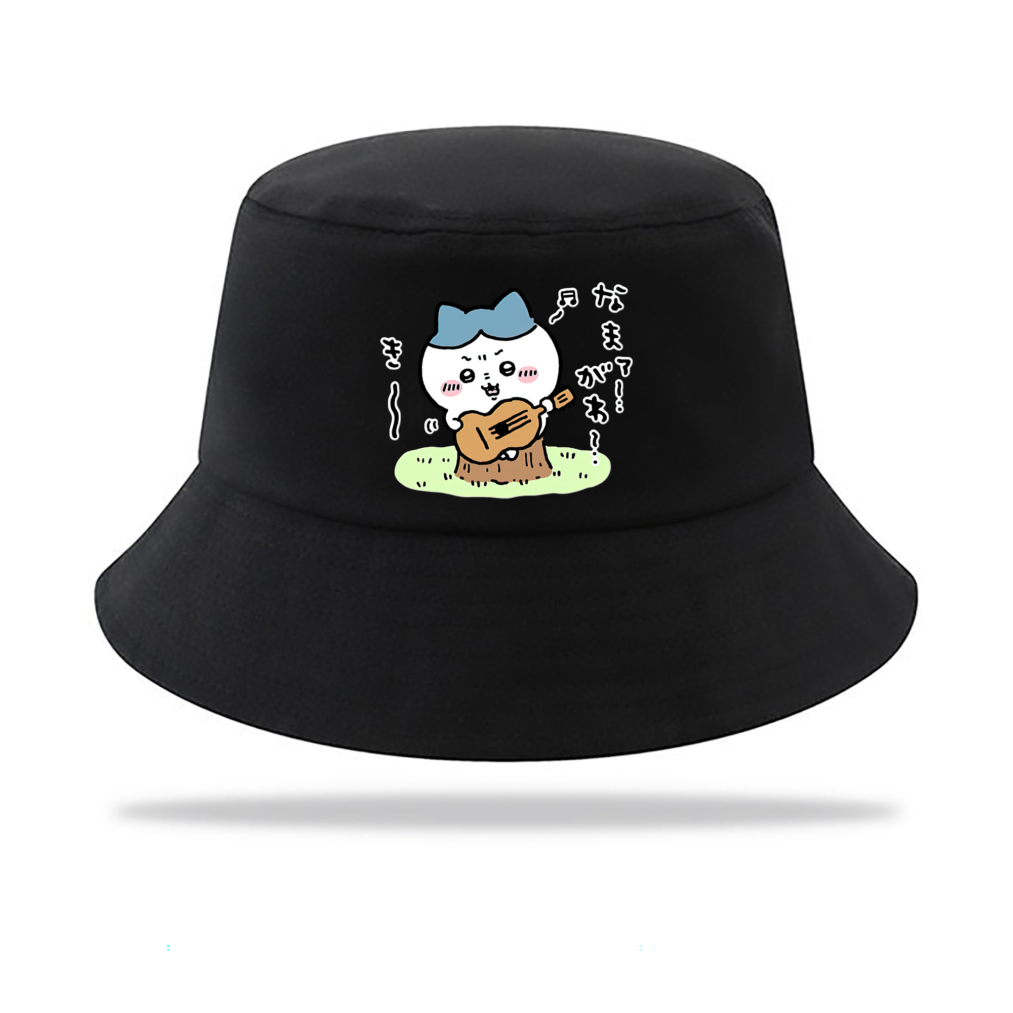 （画像用） ちいかわ ハチワレ Chii-kawa hachiware アウトドア日除けバケットハット