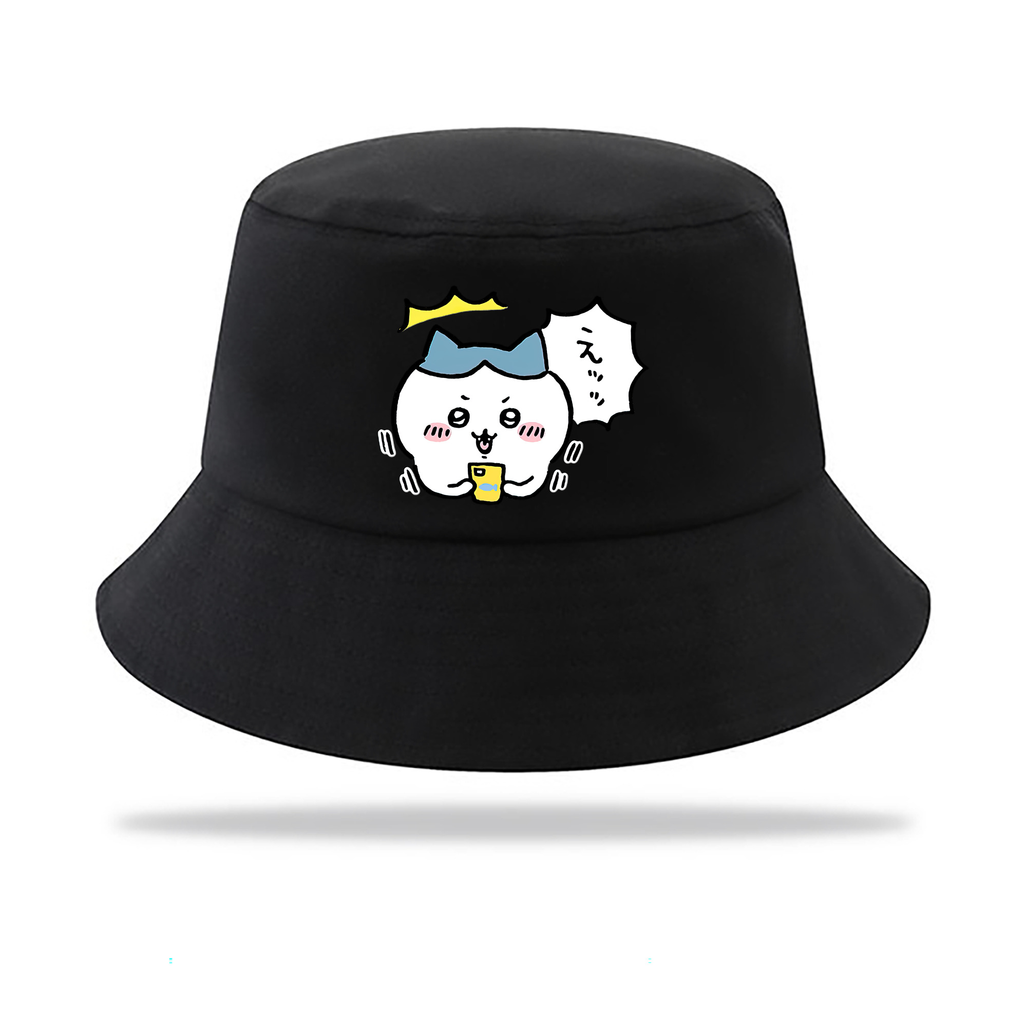 （画像用） ちいかわ ハチワレ Chii-kawa hachiware アウトドア日除けバケットハット