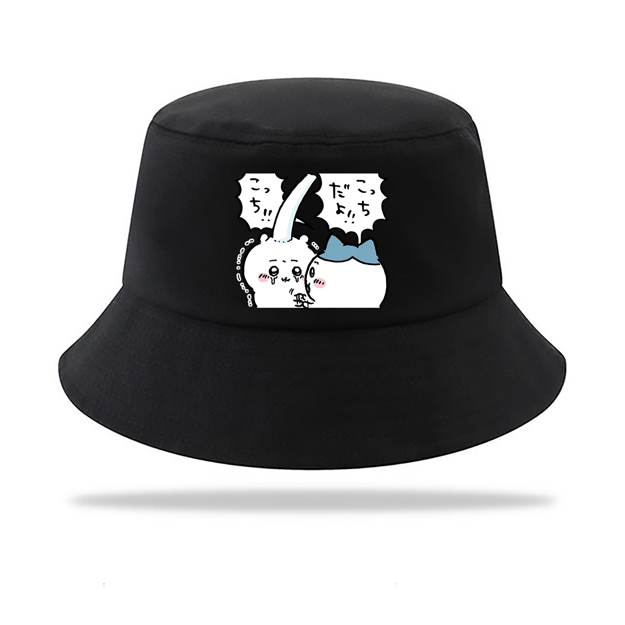 （画像用） ちいかわ ハチワレ Chii-kawa hachiware アウトドア日除けバケットハット