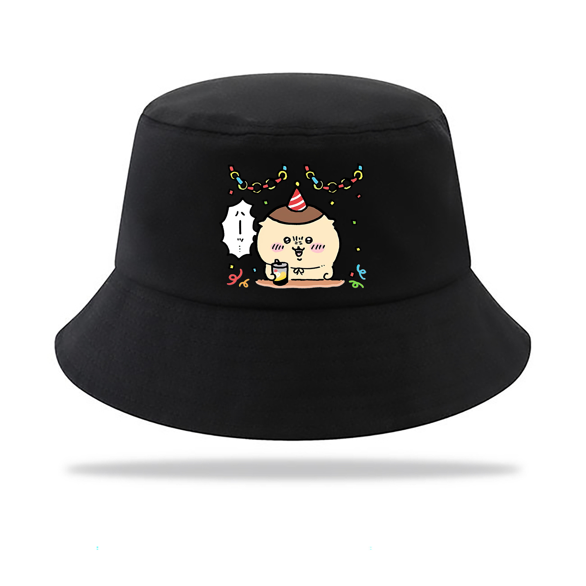 （画像用） ちいかわ くりまんじゅう Chii-kawa kuri manjū アウトドア日除けバケットハット