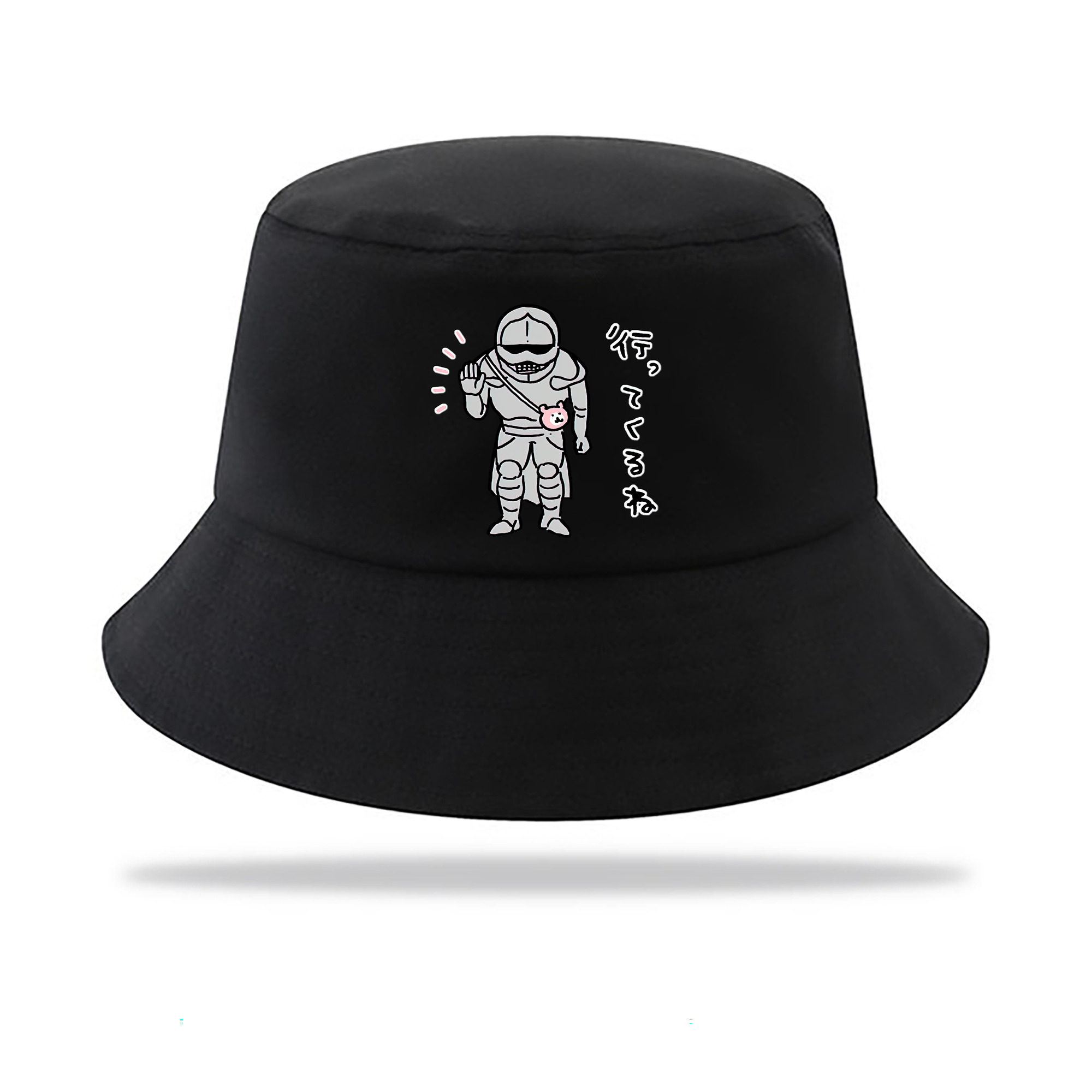 （画像用） ちいかわ 労働の鎧さん Chii-kawa Mr. Armor of Labor アウトドア日除けバケットハット