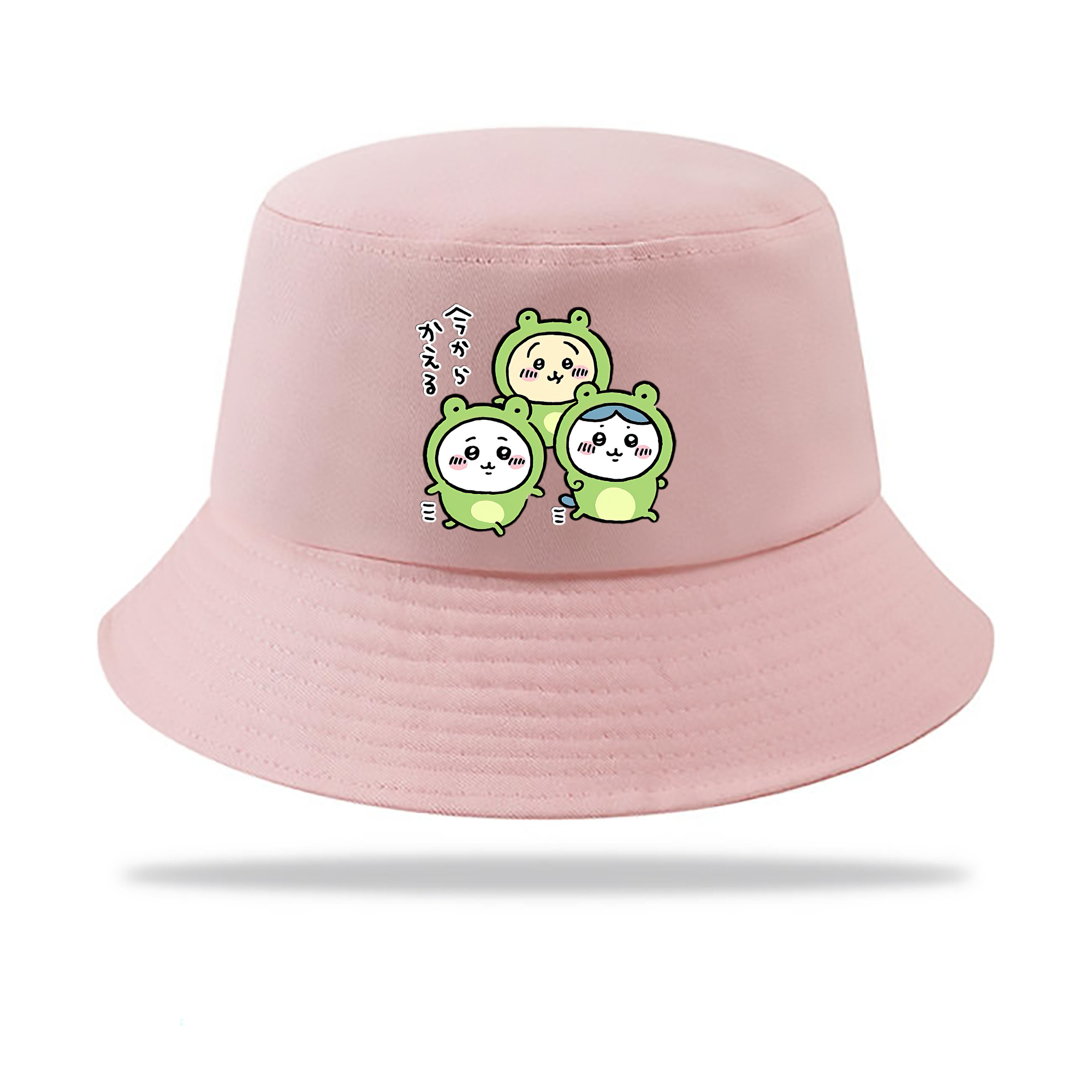 （画像用） ちいかわ ハチワレ Chii-kawa hachiware アウトドア日除けバケットハット