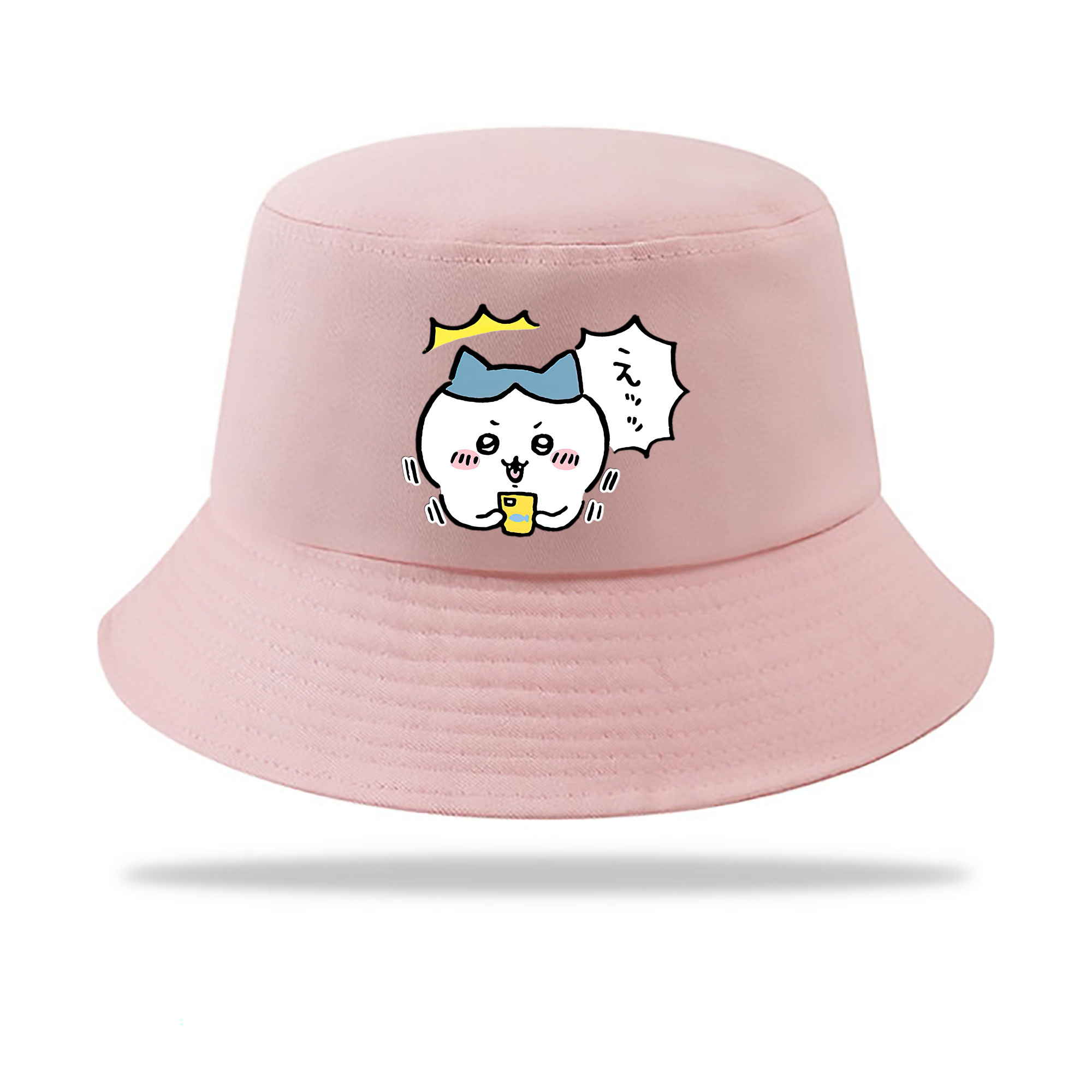 （画像用） ちいかわ ハチワレ Chii-kawa hachiware アウトドア日除けバケットハット