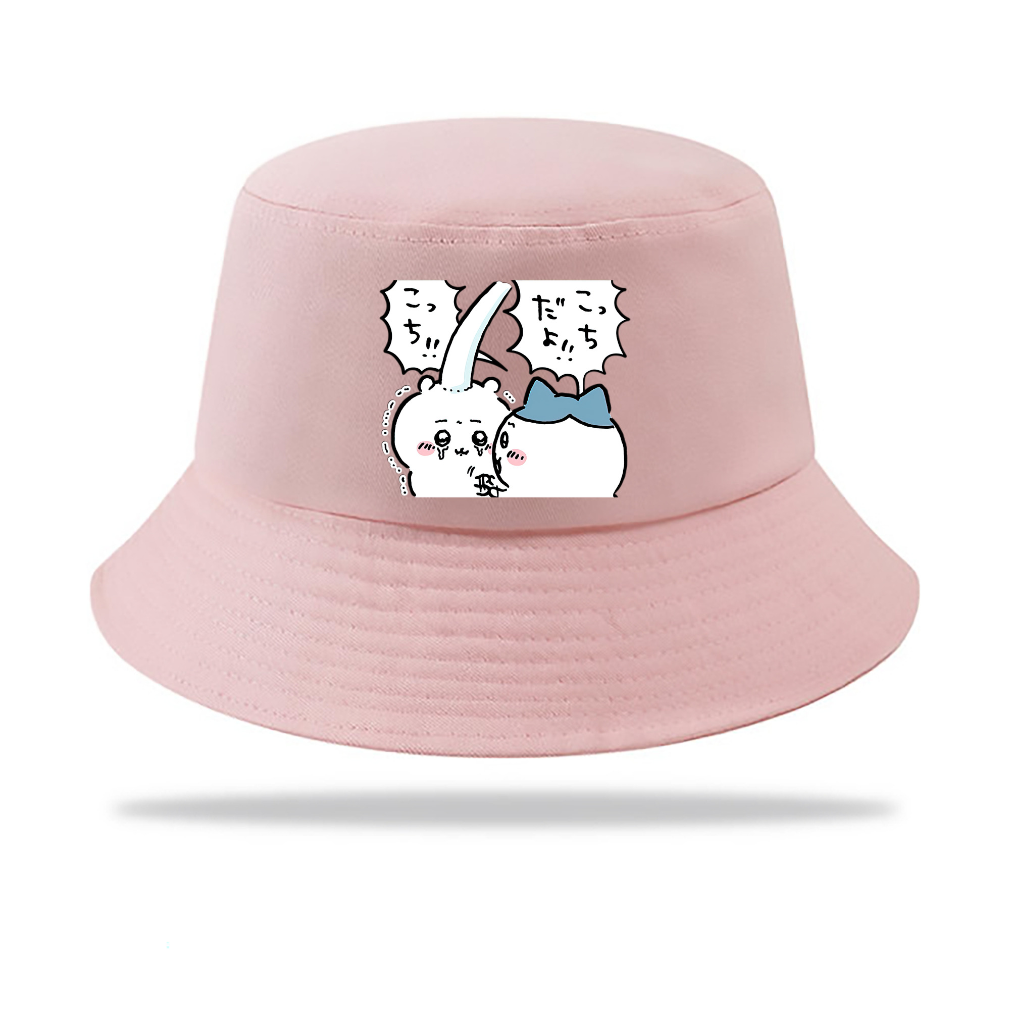 （画像用） ちいかわ ハチワレ Chii-kawa hachiware アウトドア日除けバケットハット