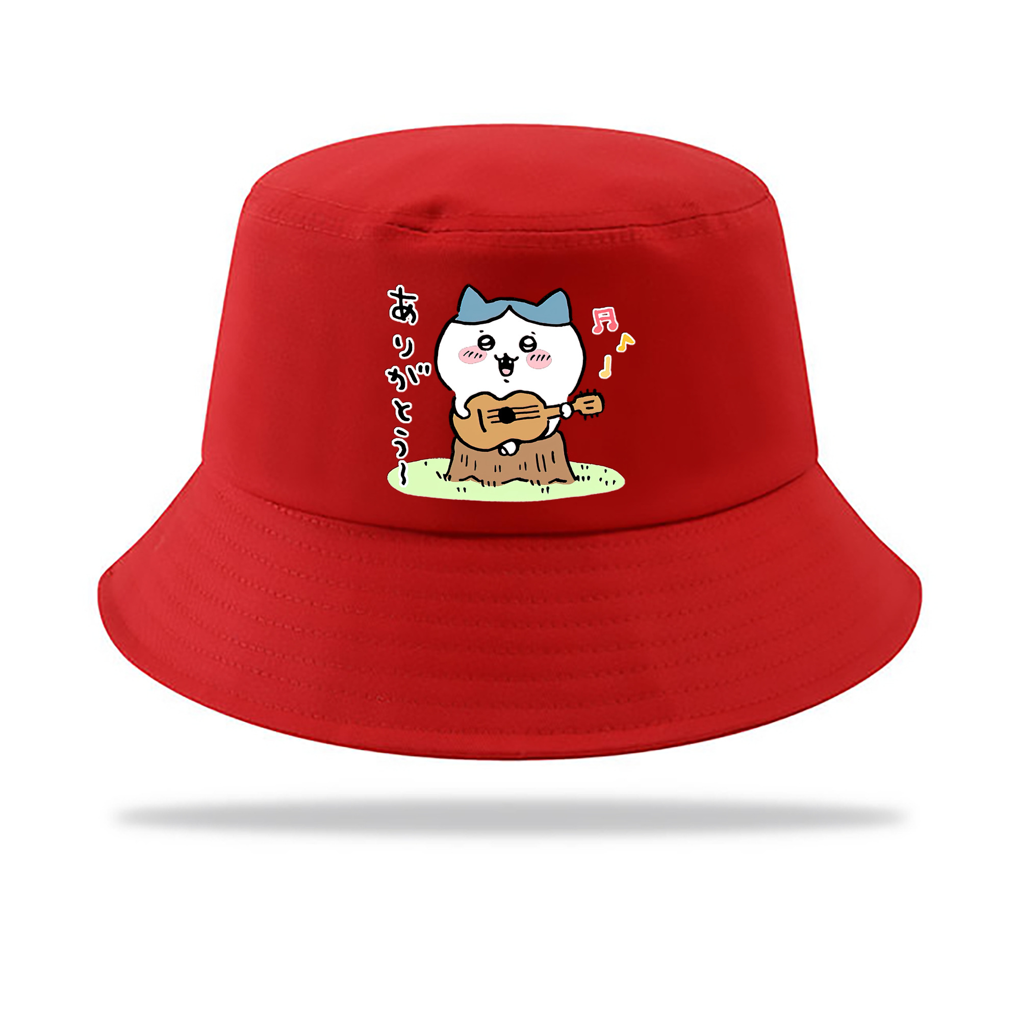 （画像用） ちいかわ ハチワレ Chii-kawa hachiware アウトドア日除けバケットハット