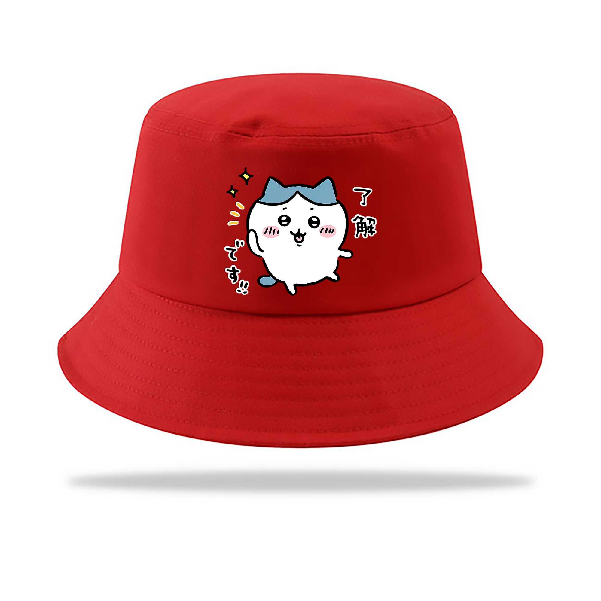 （画像用） ちいかわ ハチワレ Chii-kawa hachiware アウトドア日除けバケットハット