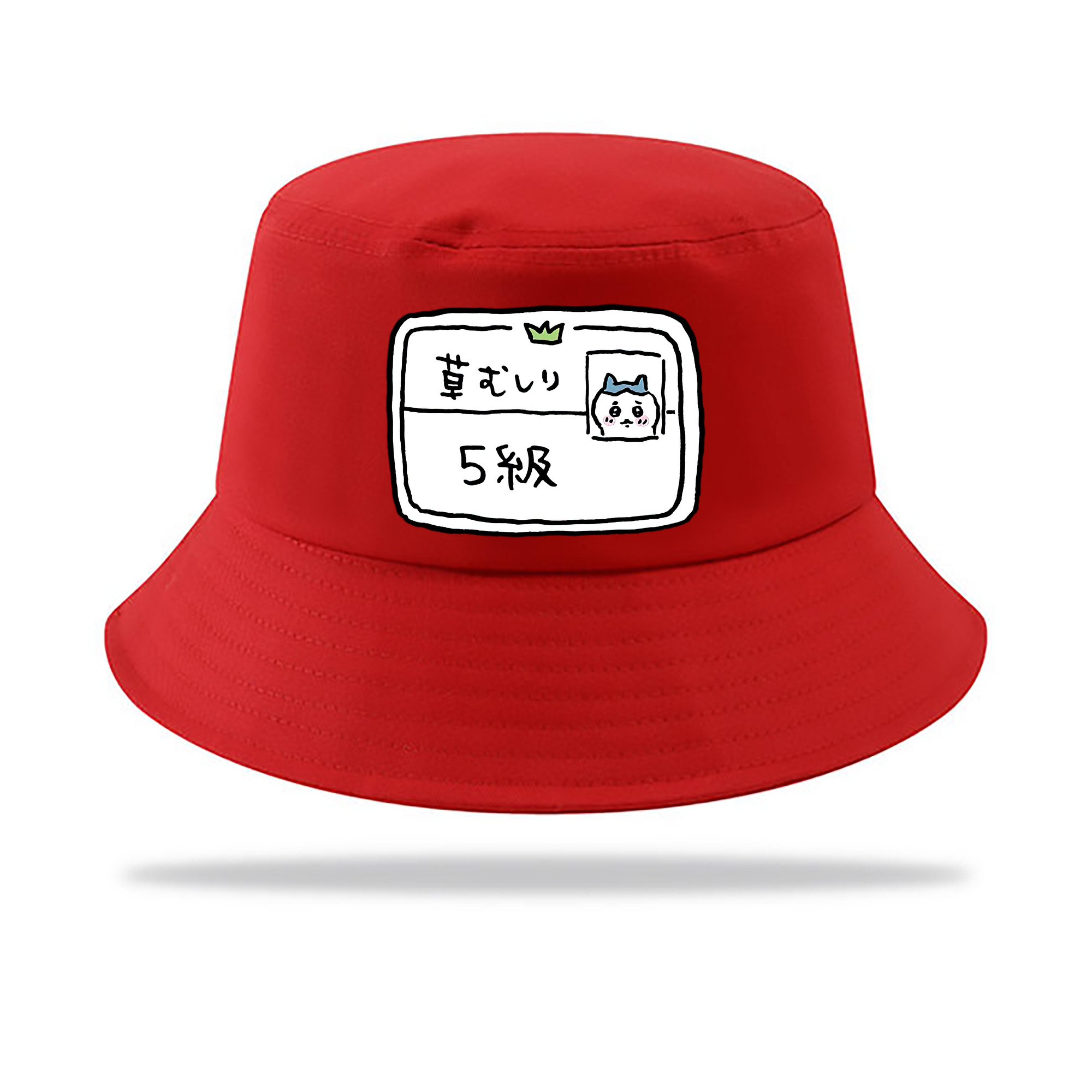 （画像用） ちいかわ ハチワレ Chii-kawa hachiware アウトドア日除けバケットハット