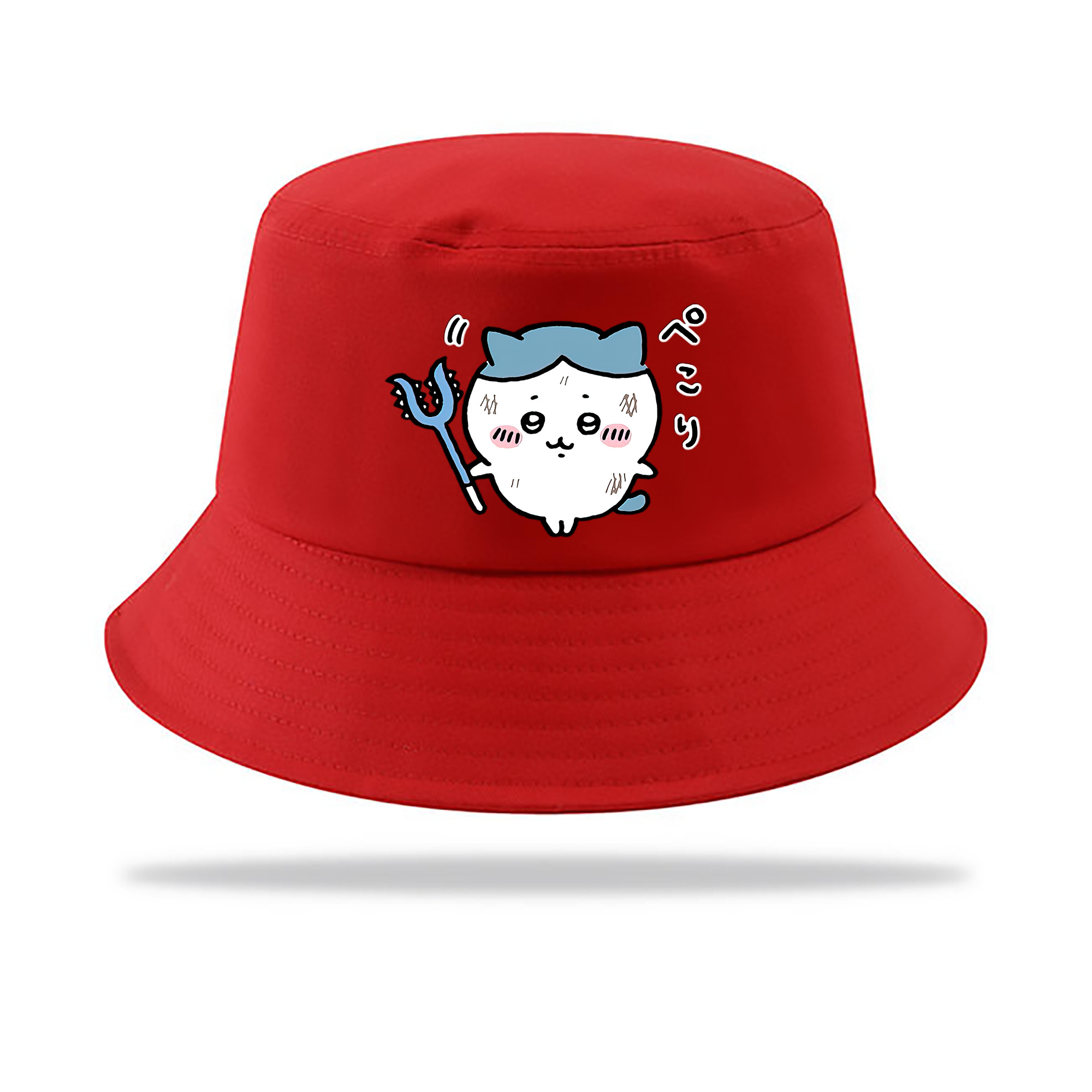 （画像用） ちいかわ ハチワレ Chii-kawa hachiware アウトドア日除けバケットハット