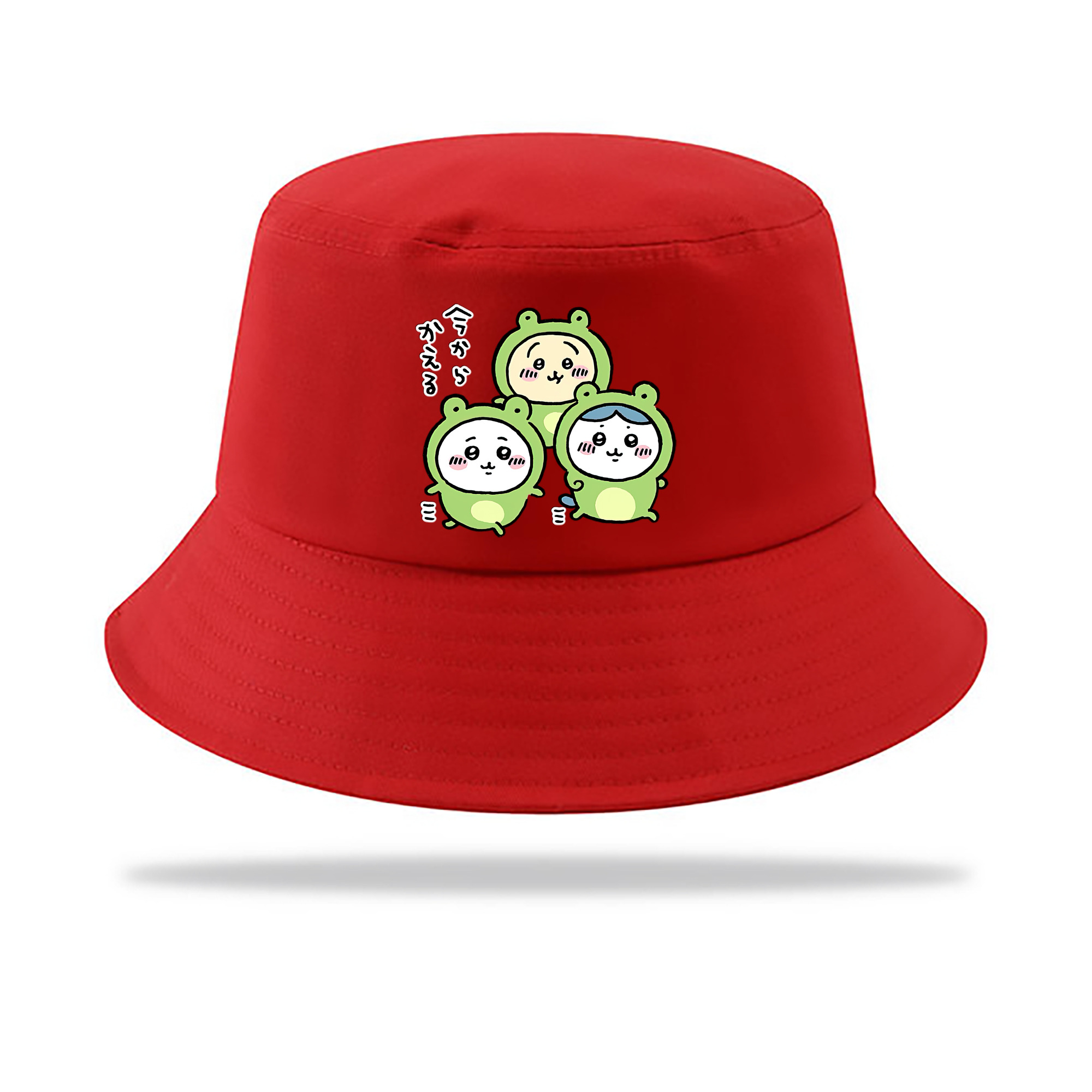 （画像用） ちいかわ ハチワレ Chii-kawa hachiware アウトドア日除けバケットハット