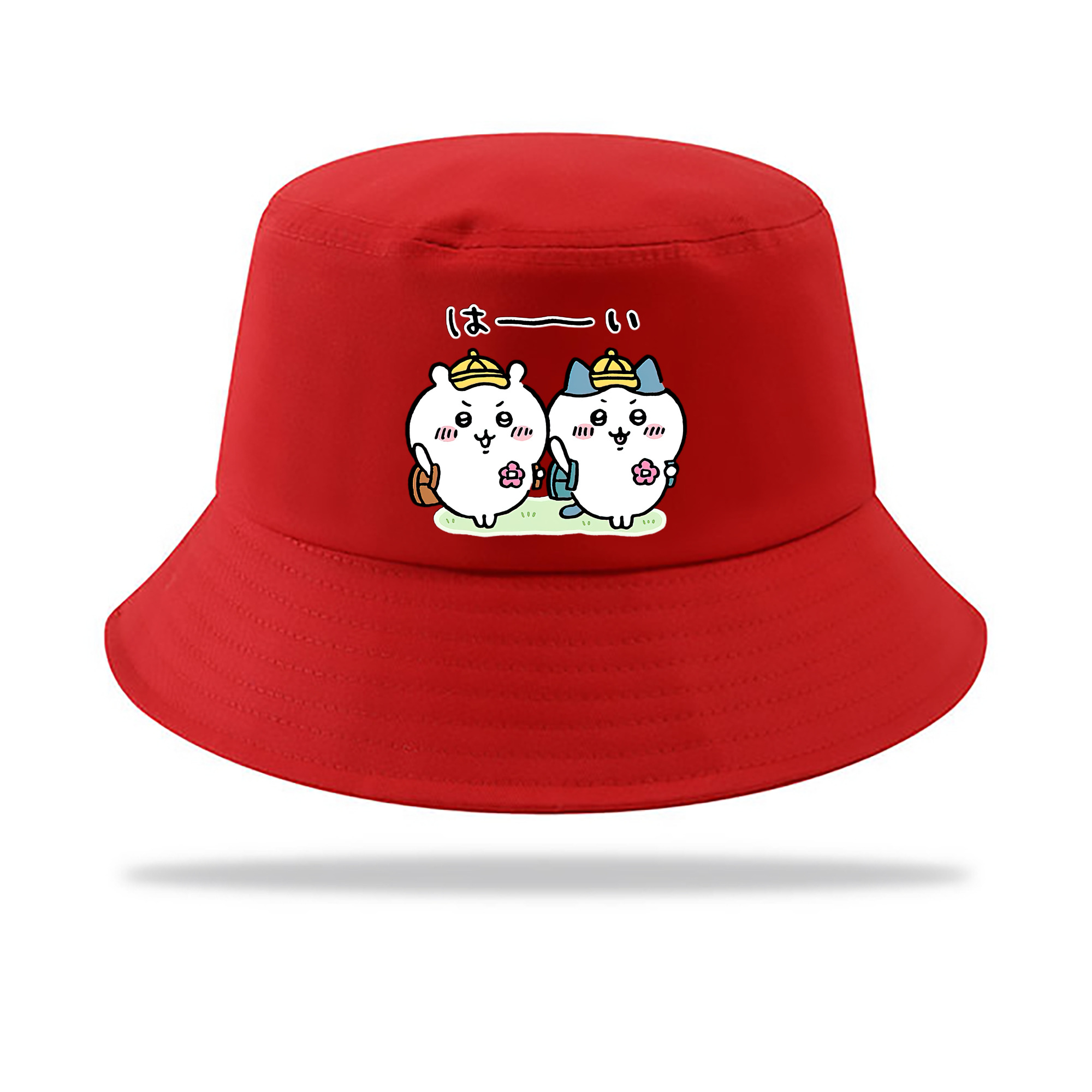 （画像用） ちいかわ ハチワレ Chii-kawa hachiware アウトドア日除けバケットハット