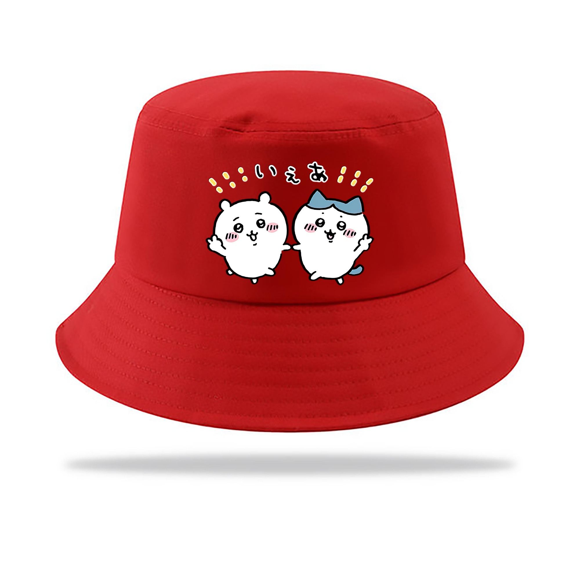 （画像用） ちいかわ ハチワレ Chii-kawa hachiware アウトドア日除けバケットハット