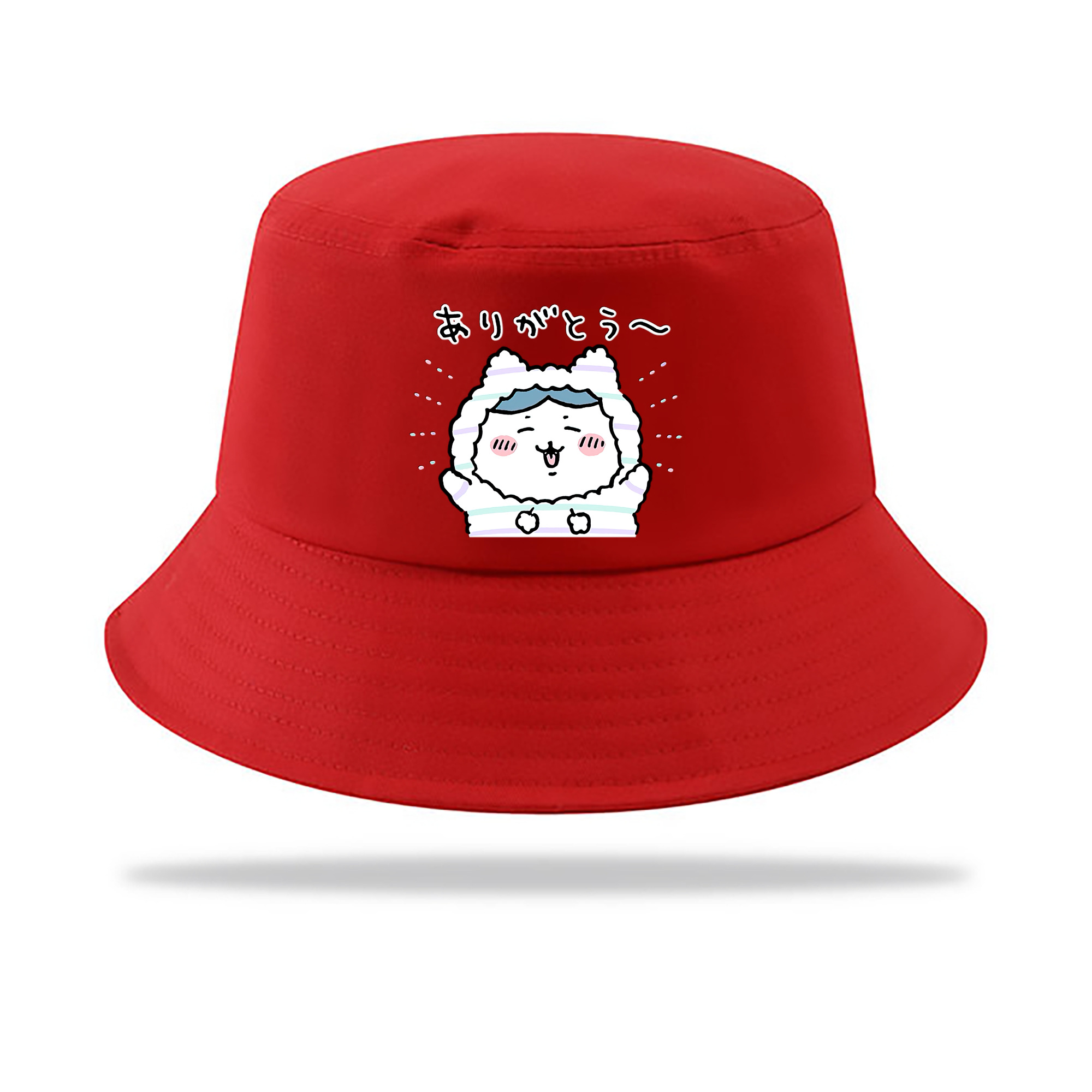 （画像用） ちいかわ ハチワレ Chii-kawa hachiware アウトドア日除けバケットハット