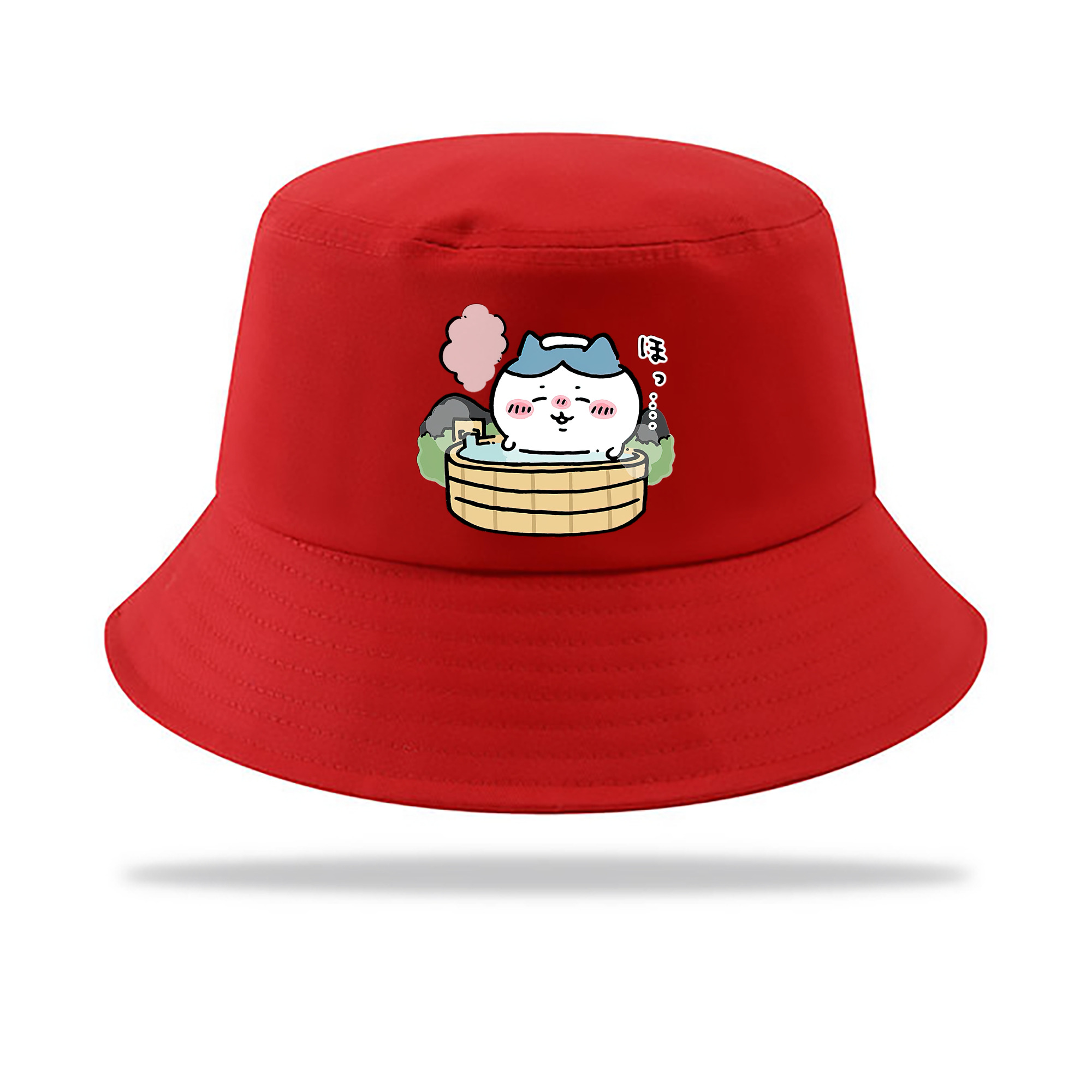 （画像用） ちいかわ ハチワレ Chii-kawa hachiware アウトドア日除けバケットハット