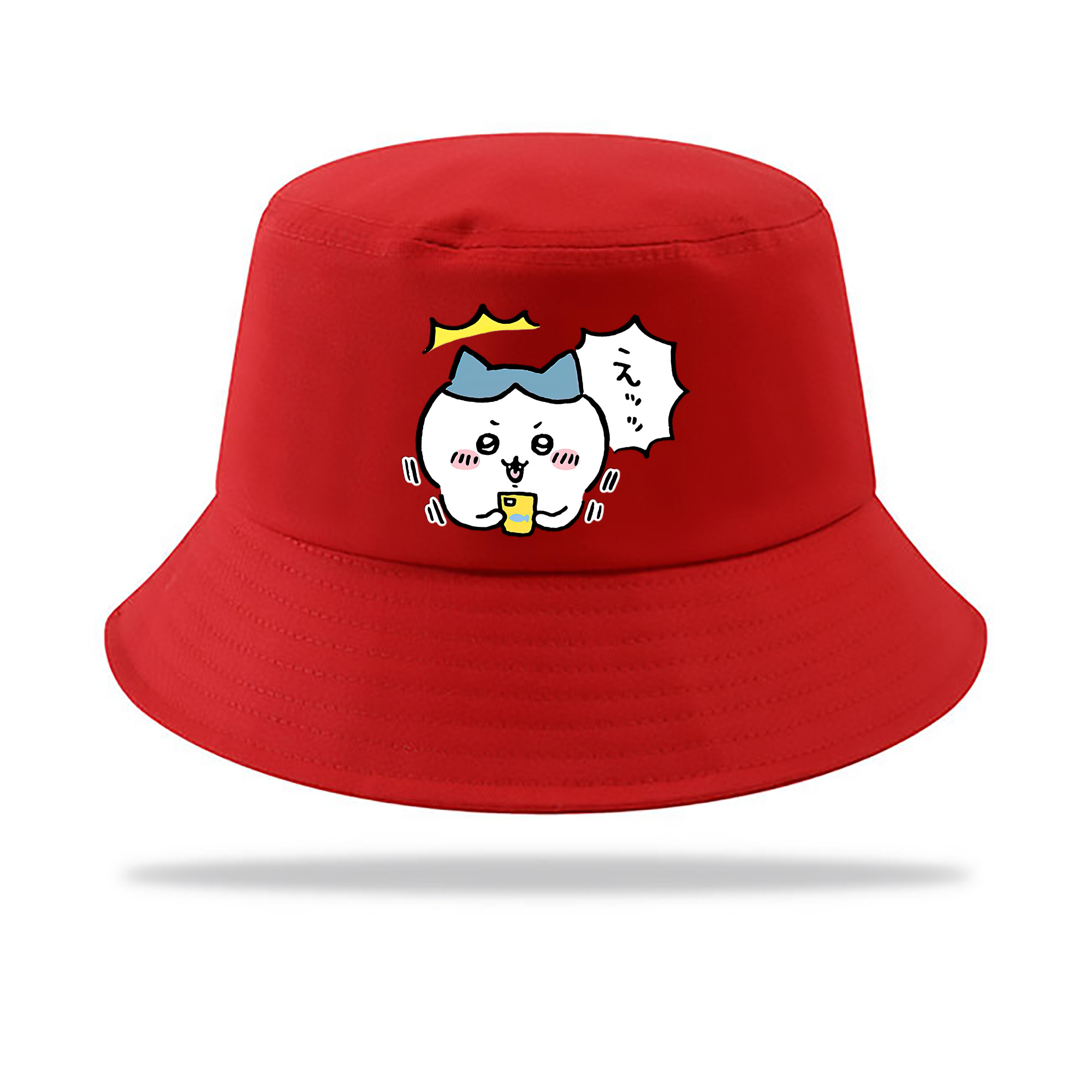 （画像用） ちいかわ ハチワレ Chii-kawa hachiware アウトドア日除けバケットハット