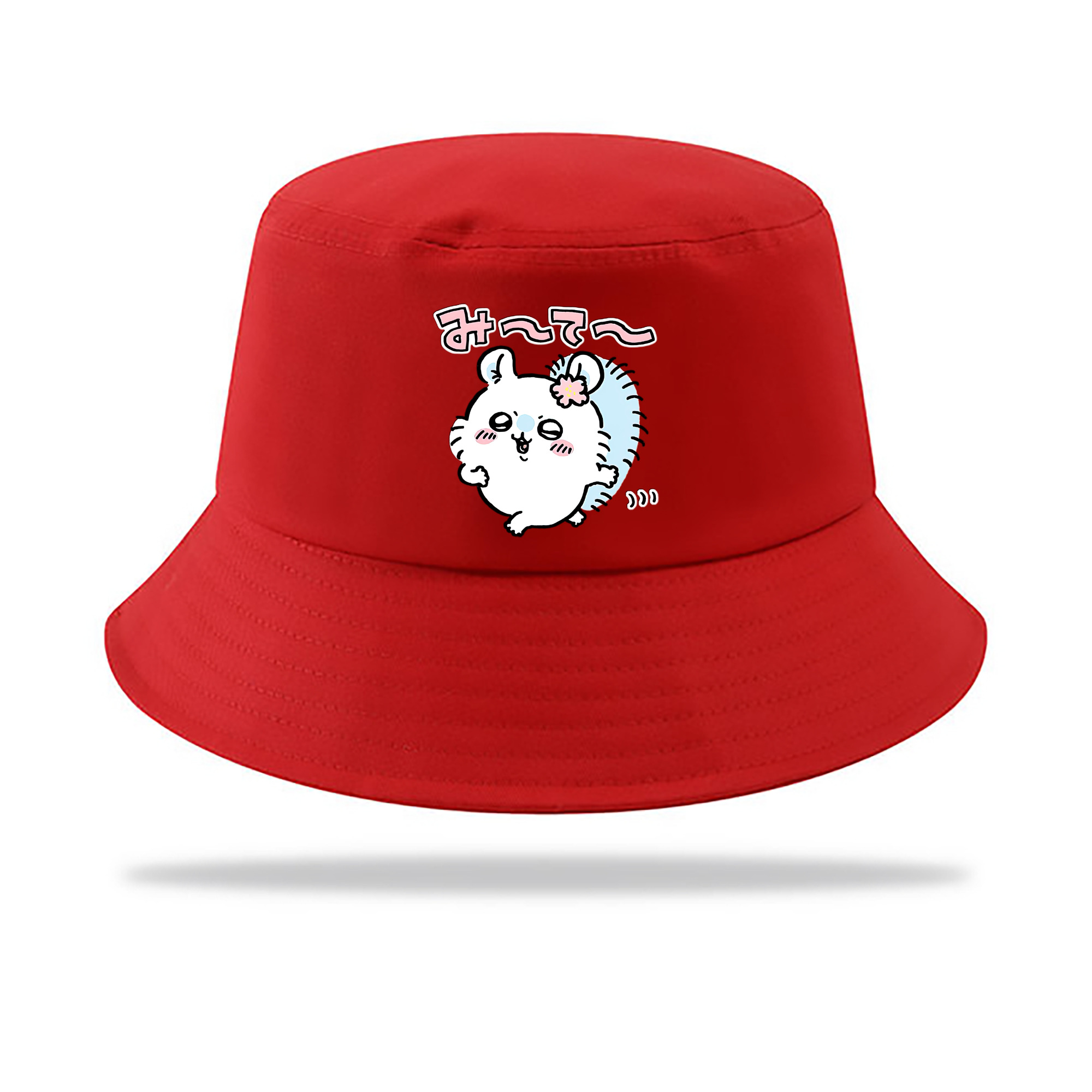 （画像用） ちいかわ モモンガ Chii-kawa Momonga アウトドア日除けバケットハット