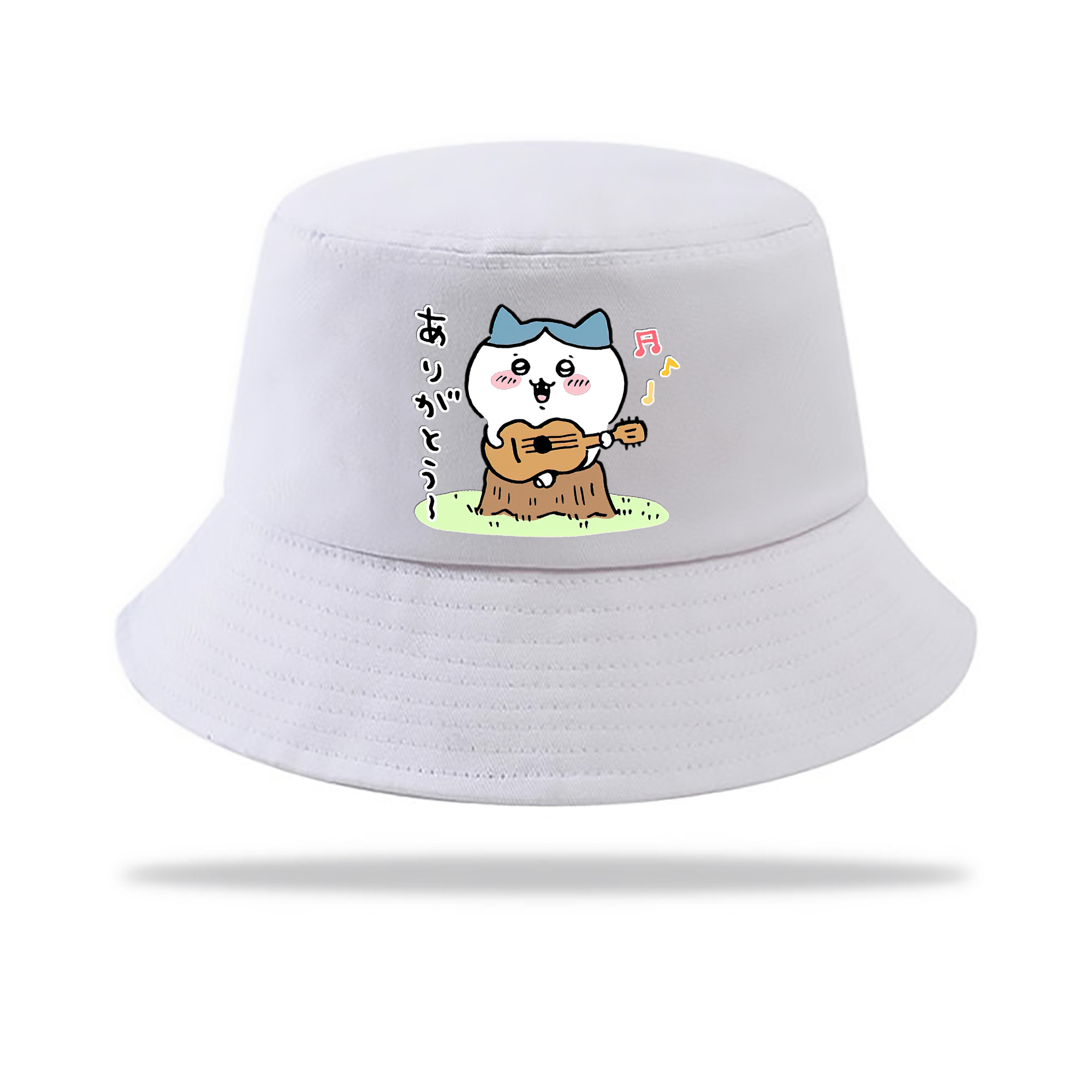 （画像用） ちいかわ ハチワレ Chii-kawa hachiware アウトドア日除けバケットハット