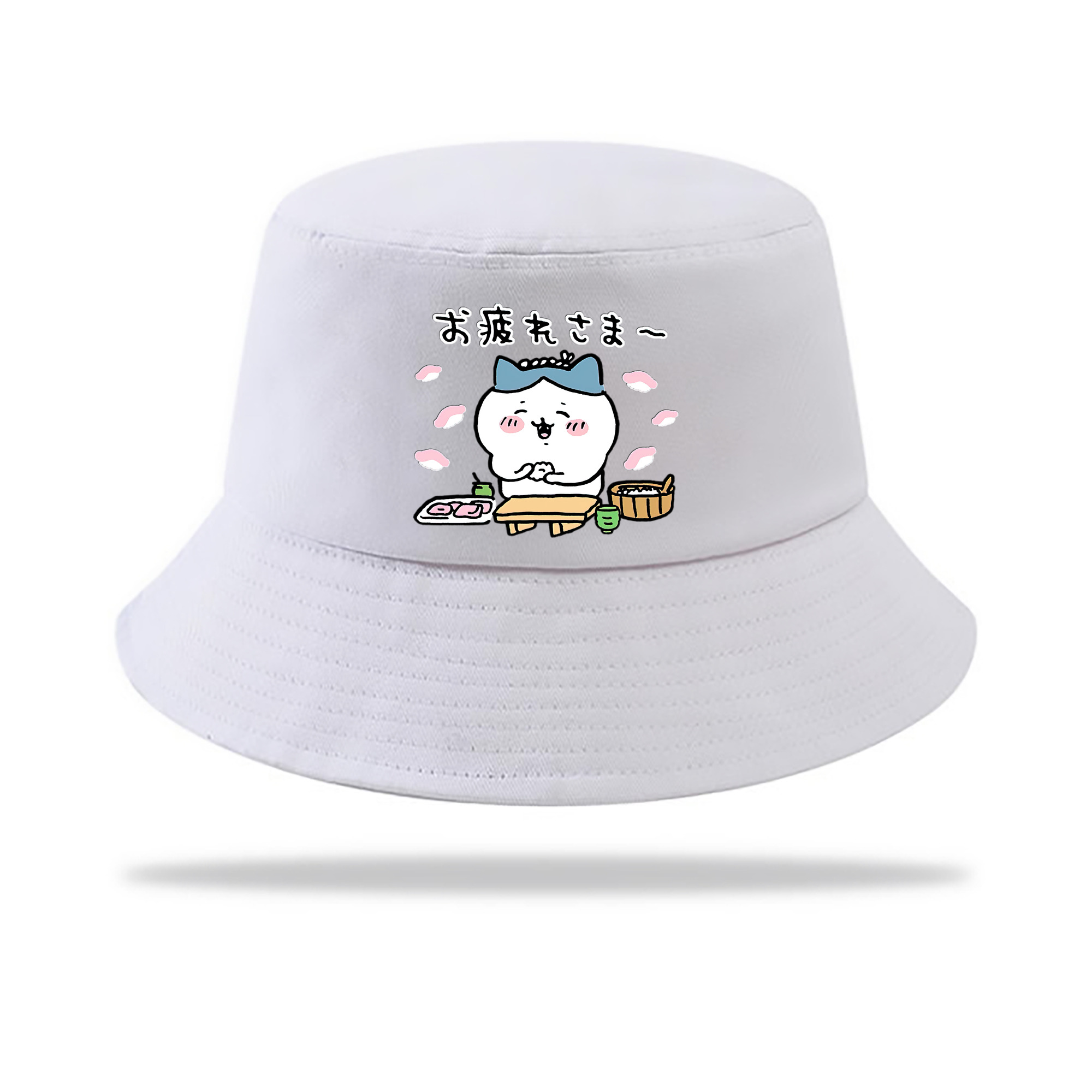 （画像用） ちいかわ ハチワレ Chii-kawa hachiware アウトドア日除けバケットハット