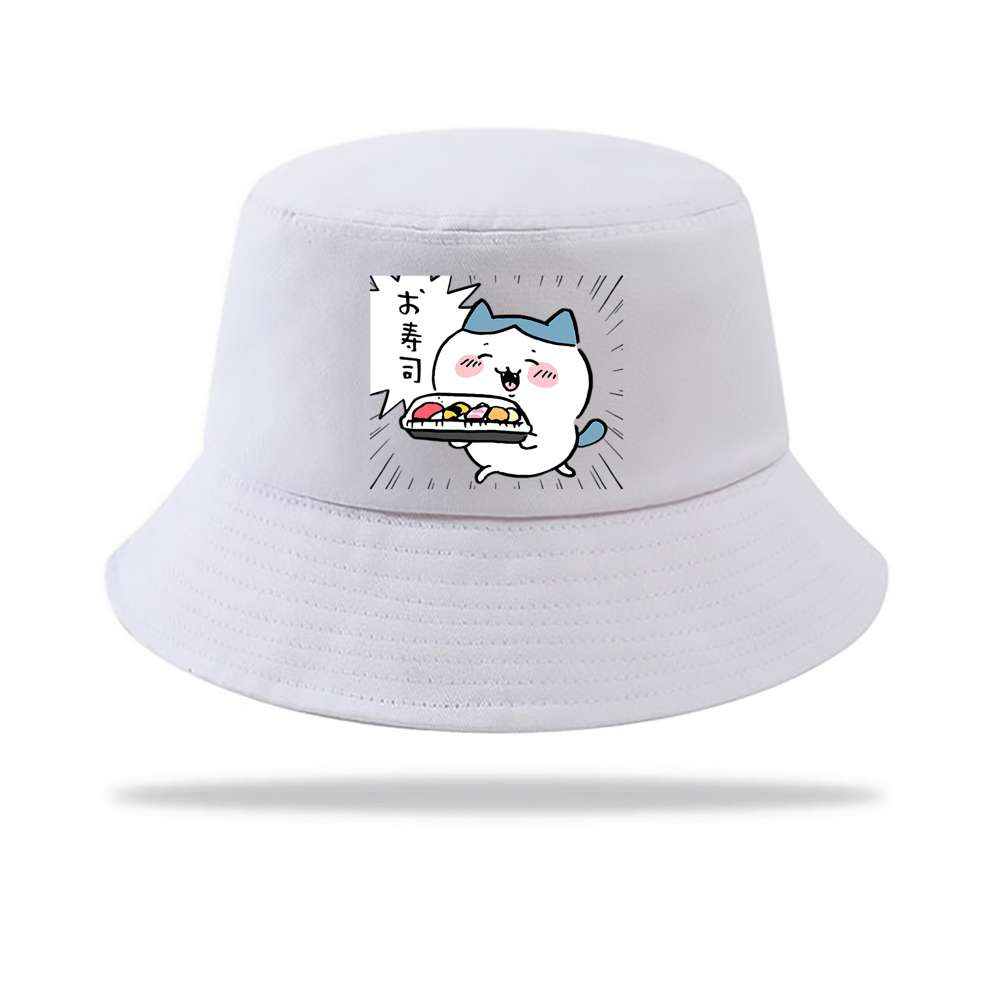（画像用） ちいかわ ハチワレ Chii-kawa hachiware アウトドア日除けバケットハット
