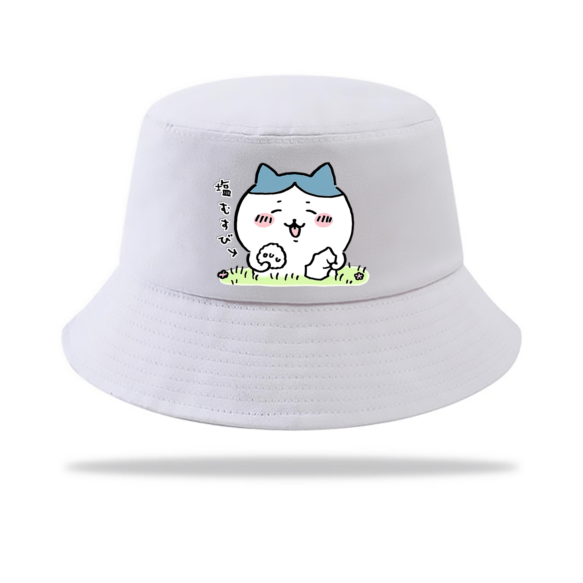 （画像用） ちいかわ ハチワレ Chii-kawa hachiware アウトドア日除けバケットハット