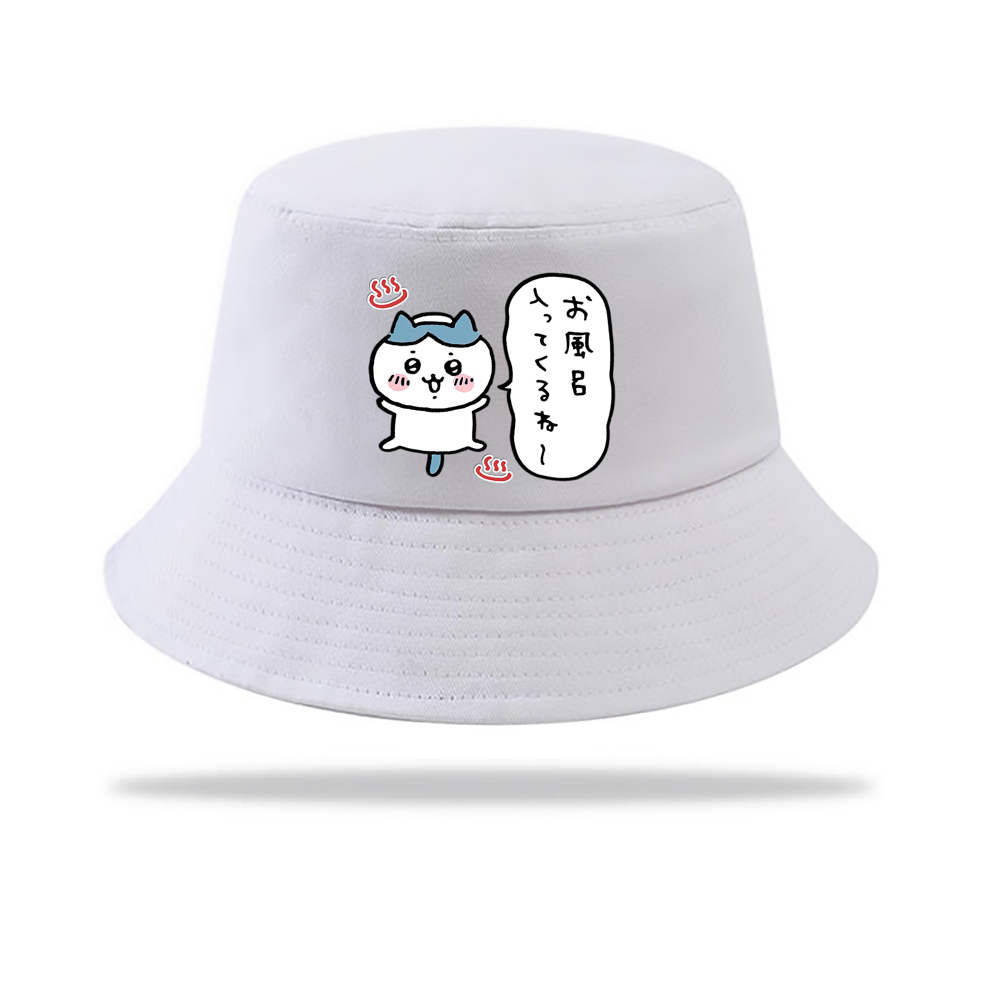 （画像用） ちいかわ ハチワレ Chii-kawa hachiware アウトドア日除けバケットハット