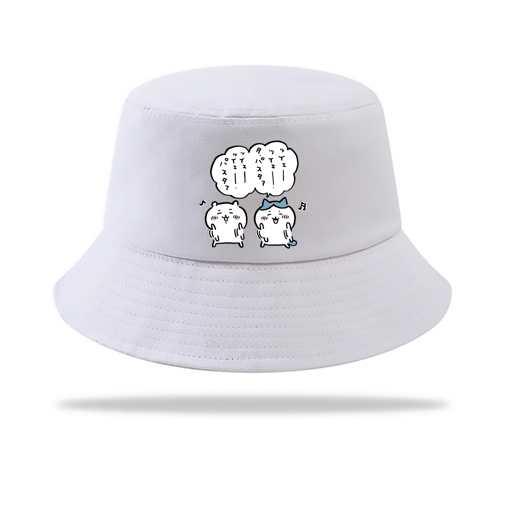 （画像用） ちいかわ ハチワレ Chii-kawa hachiware アウトドア日除けバケットハット