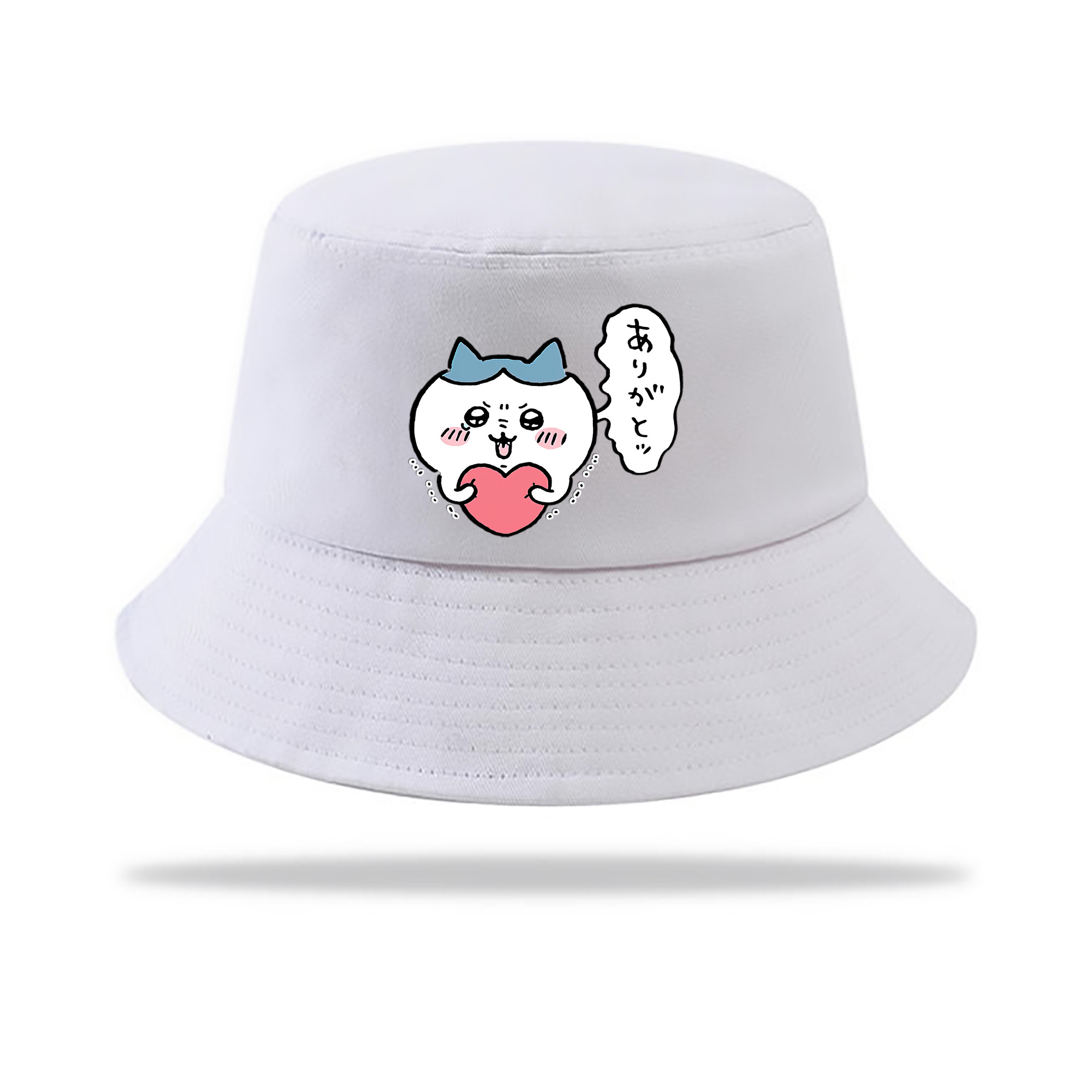（画像用） ちいかわ ハチワレ Chii-kawa hachiware アウトドア日除けバケットハット