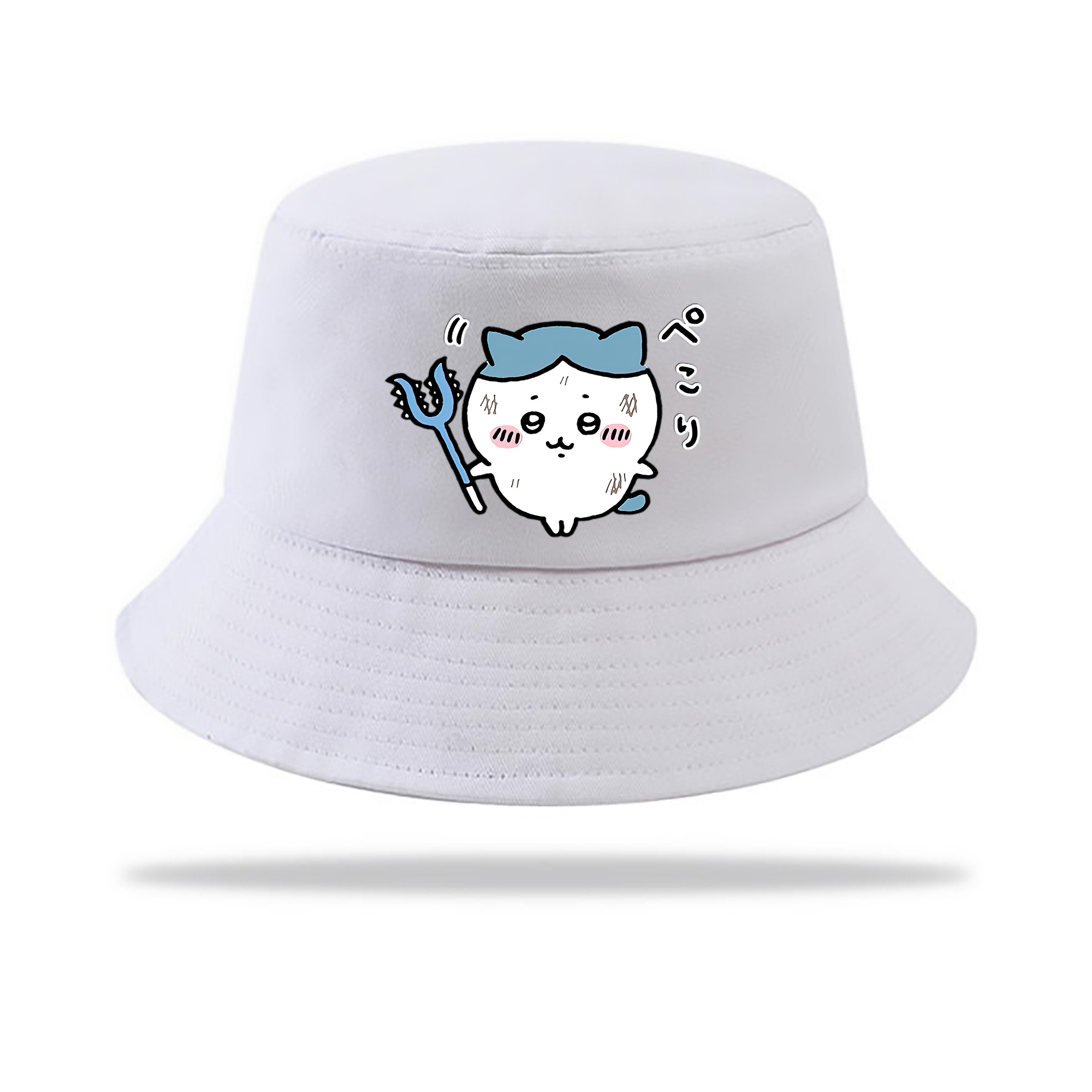 （画像用） ちいかわ ハチワレ Chii-kawa hachiware アウトドア日除けバケットハット