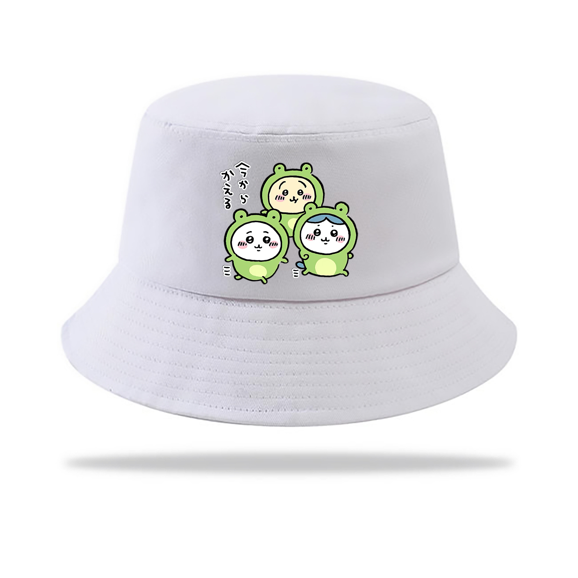 （画像用） ちいかわ ハチワレ Chii-kawa hachiware アウトドア日除けバケットハット