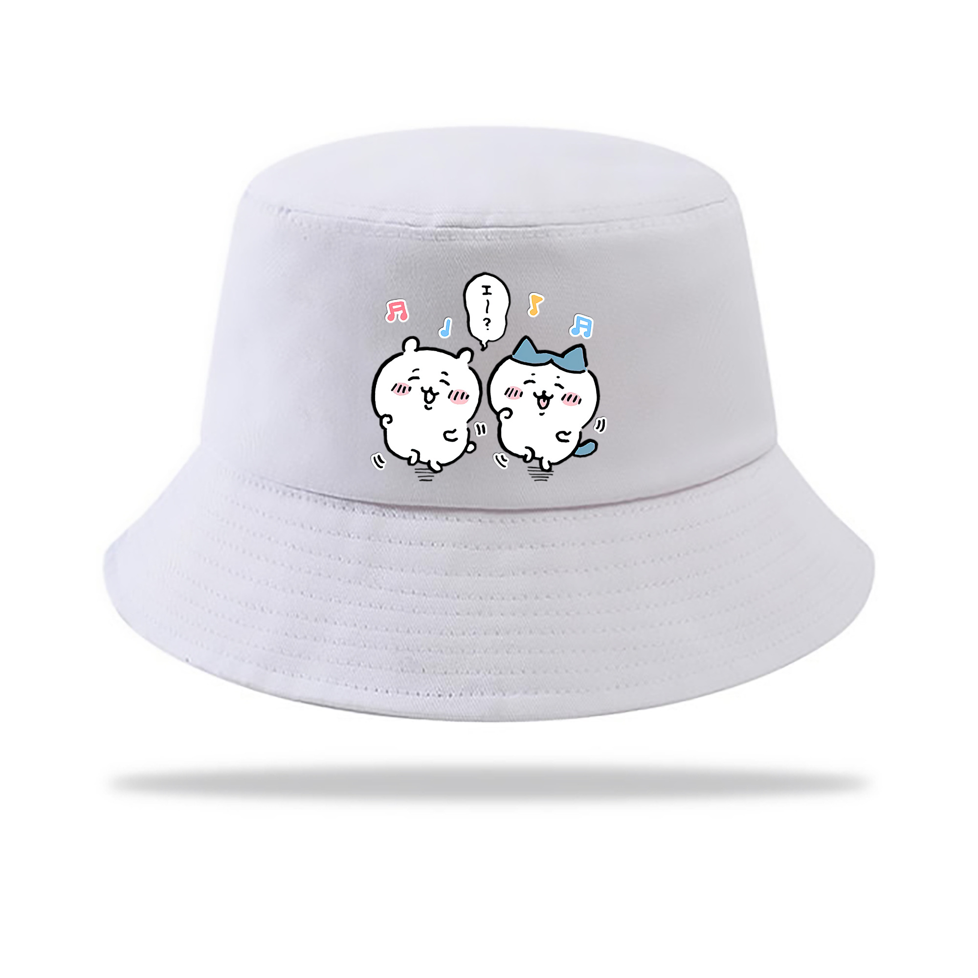 （画像用） ちいかわ ハチワレ Chii-kawa hachiware アウトドア日除けバケットハット