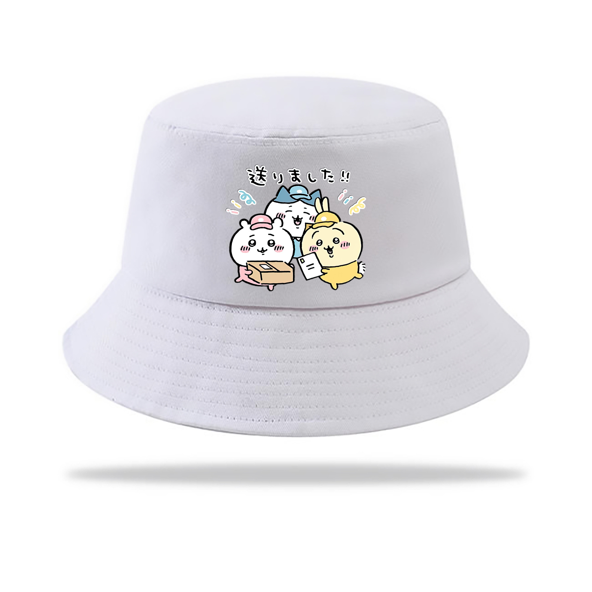 （画像用） ちいかわ ハチワレ Chii-kawa hachiware アウトドア日除けバケットハット