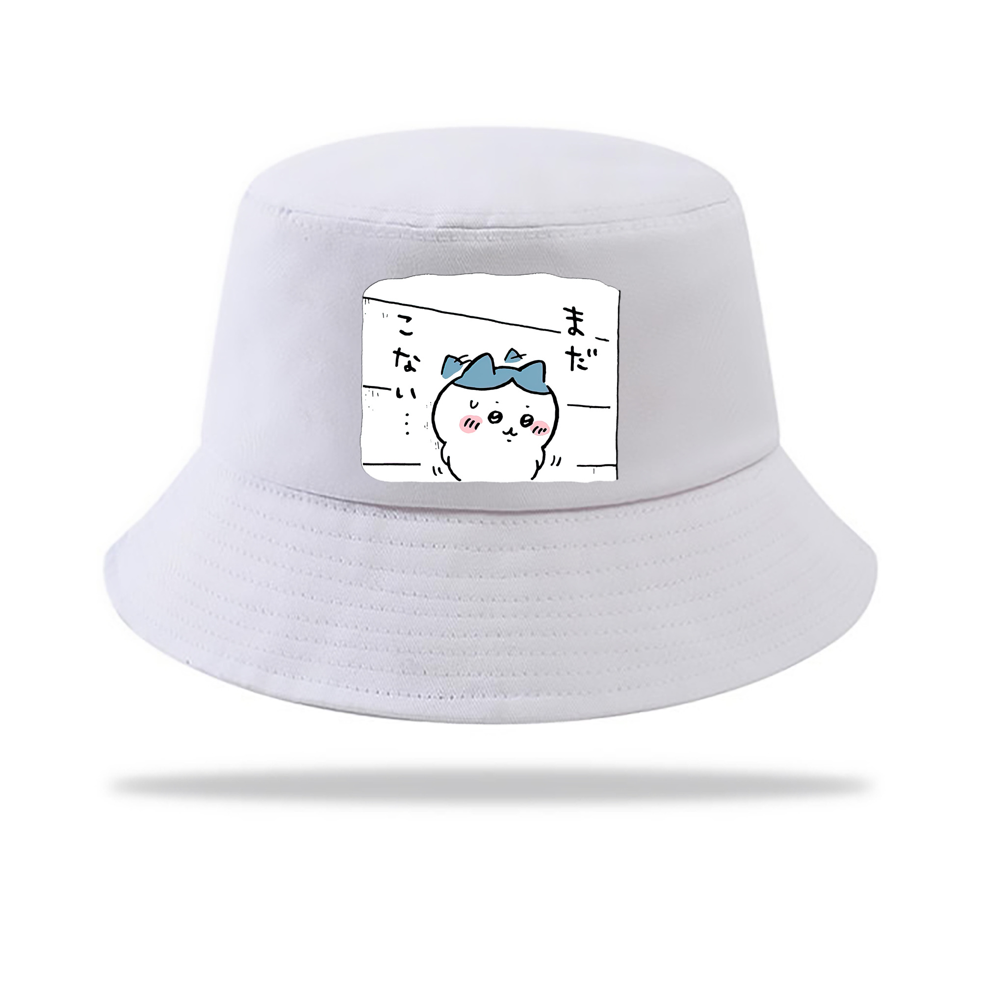 （画像用） ちいかわ ハチワレ Chii-kawa hachiware アウトドア日除けバケットハット